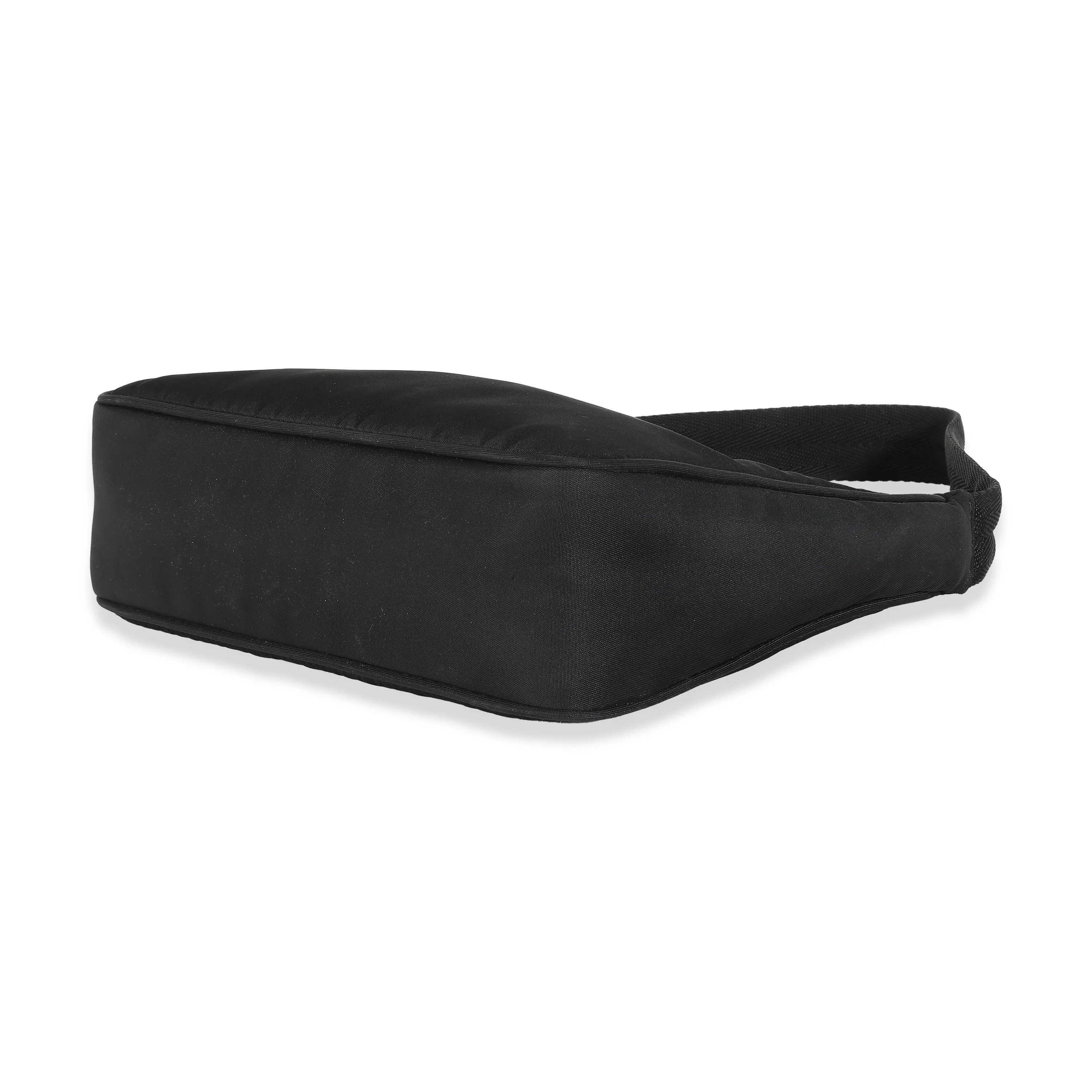 Black Re-Nylon Re-Edition 2005 Mini Hobo - Image 7