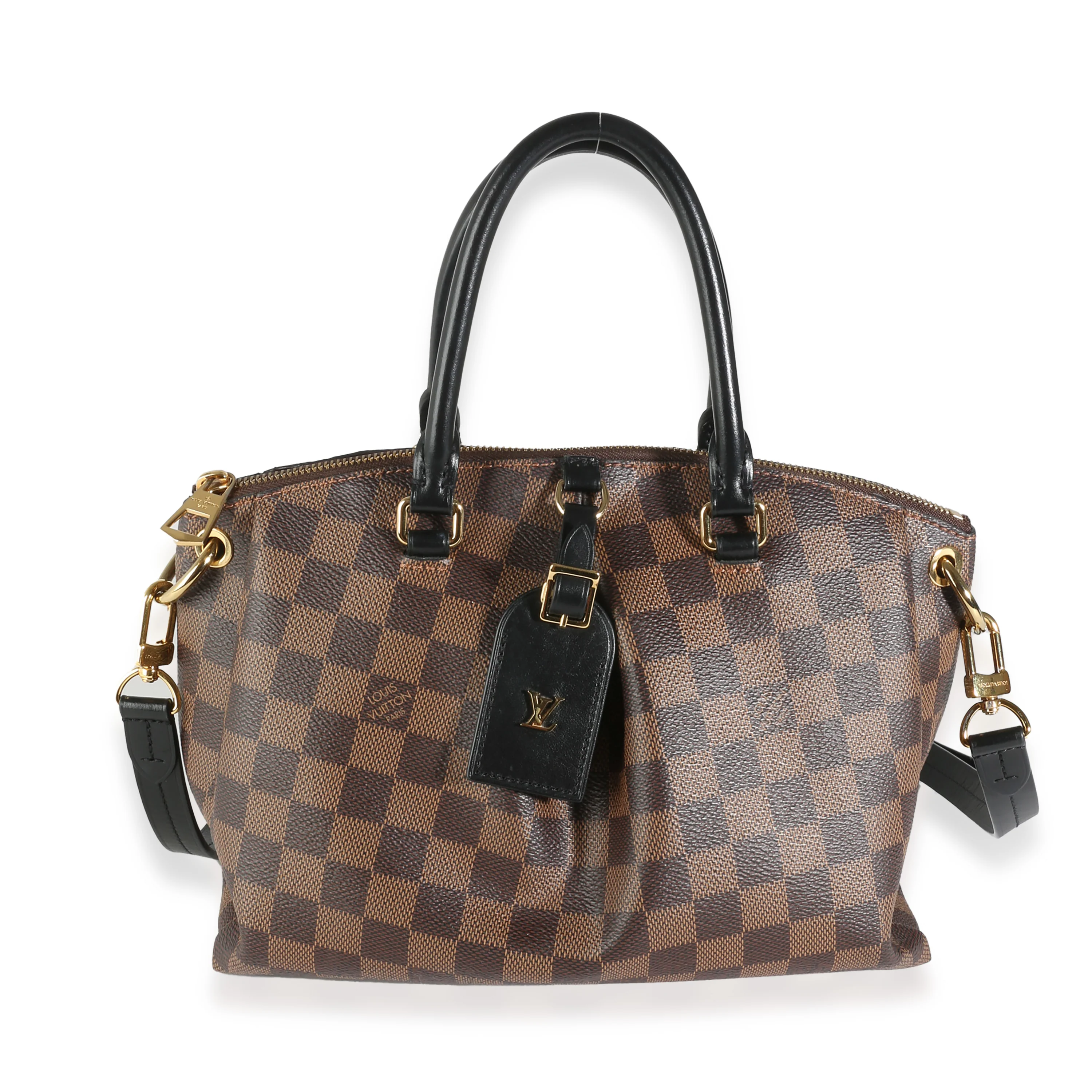 Black Damier Ebene Canvas Odeon Tote PM