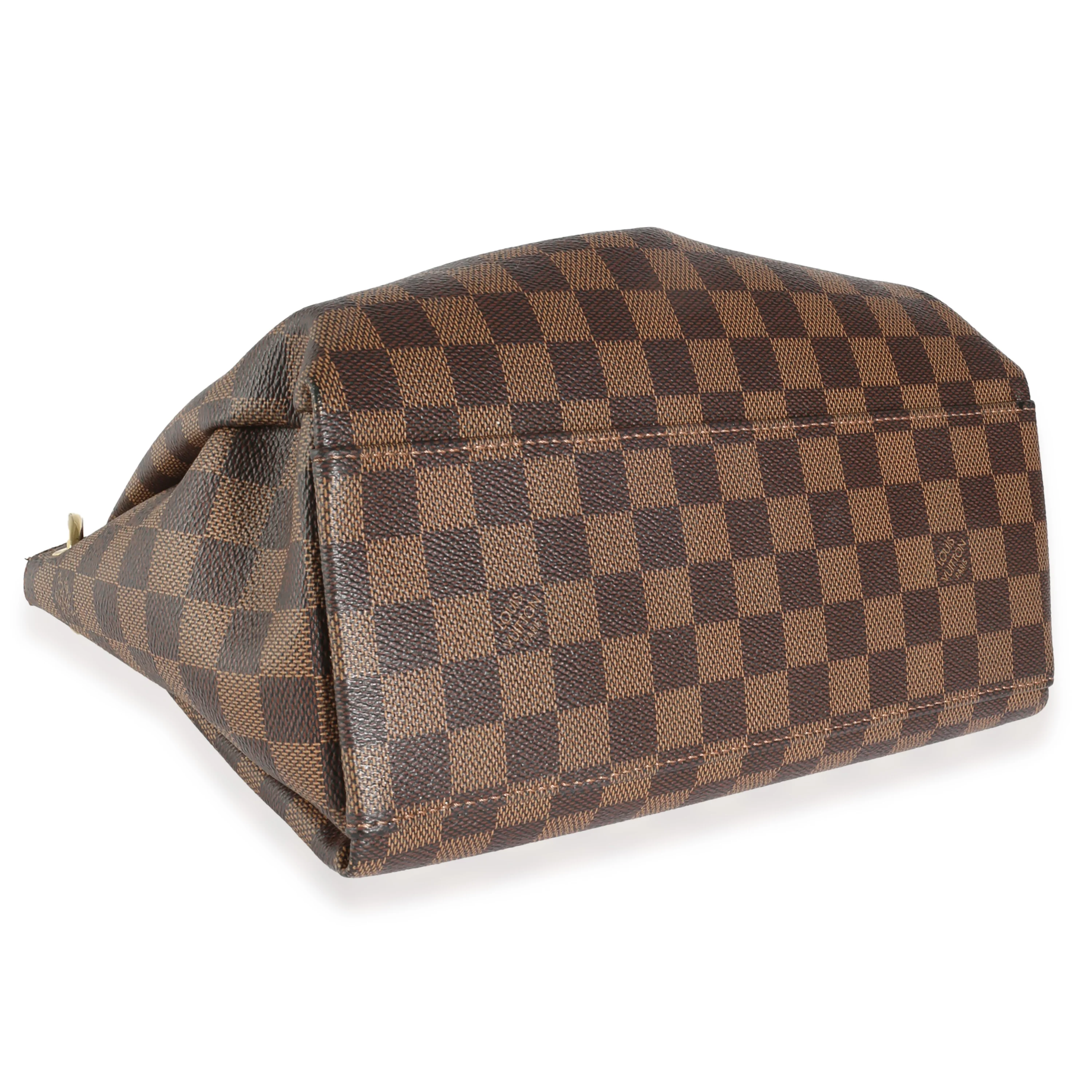 Black Damier Ebene Canvas Odeon Tote PM - Image 8