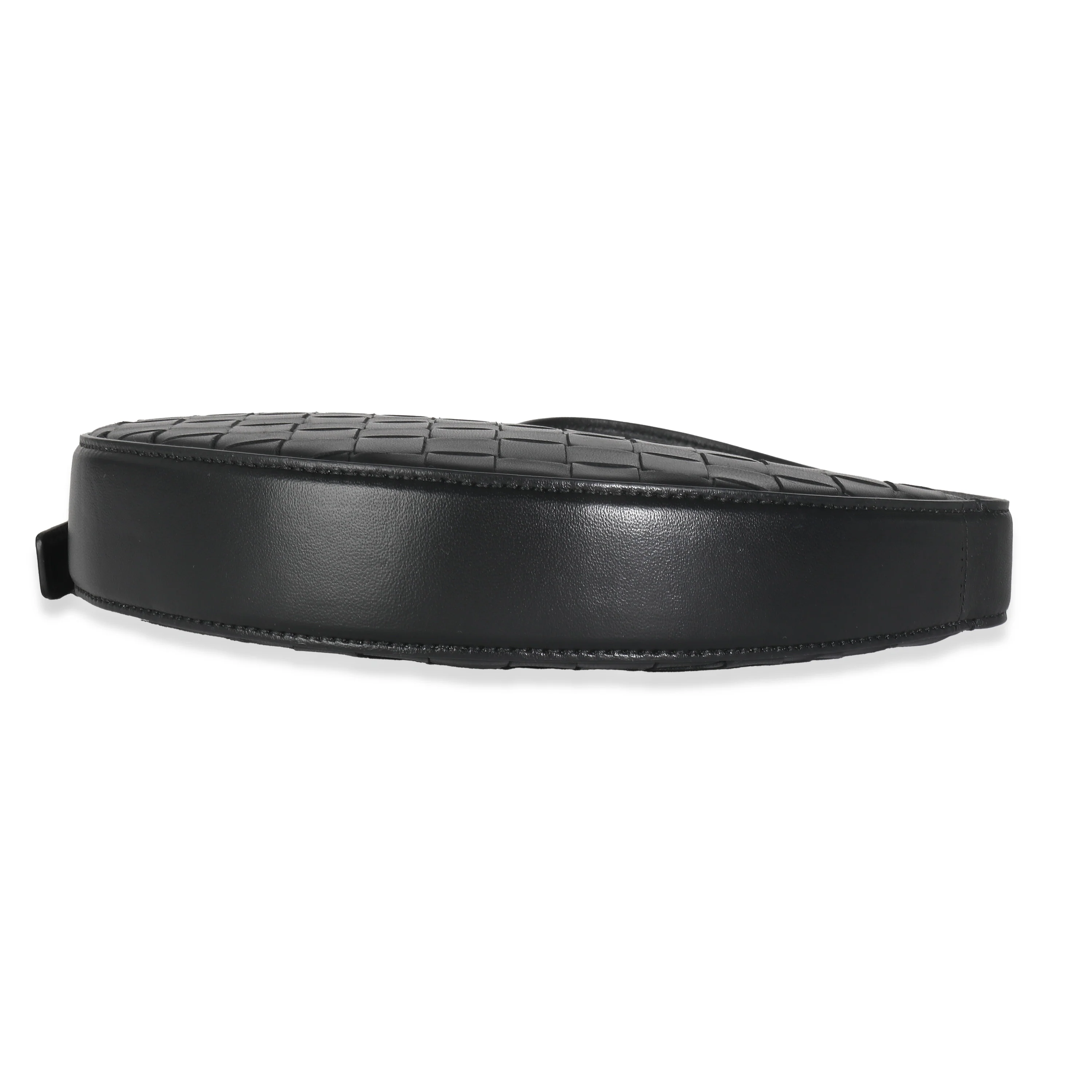 Black Intrecciato Nappa Mini Sunrise Bag - Image 7