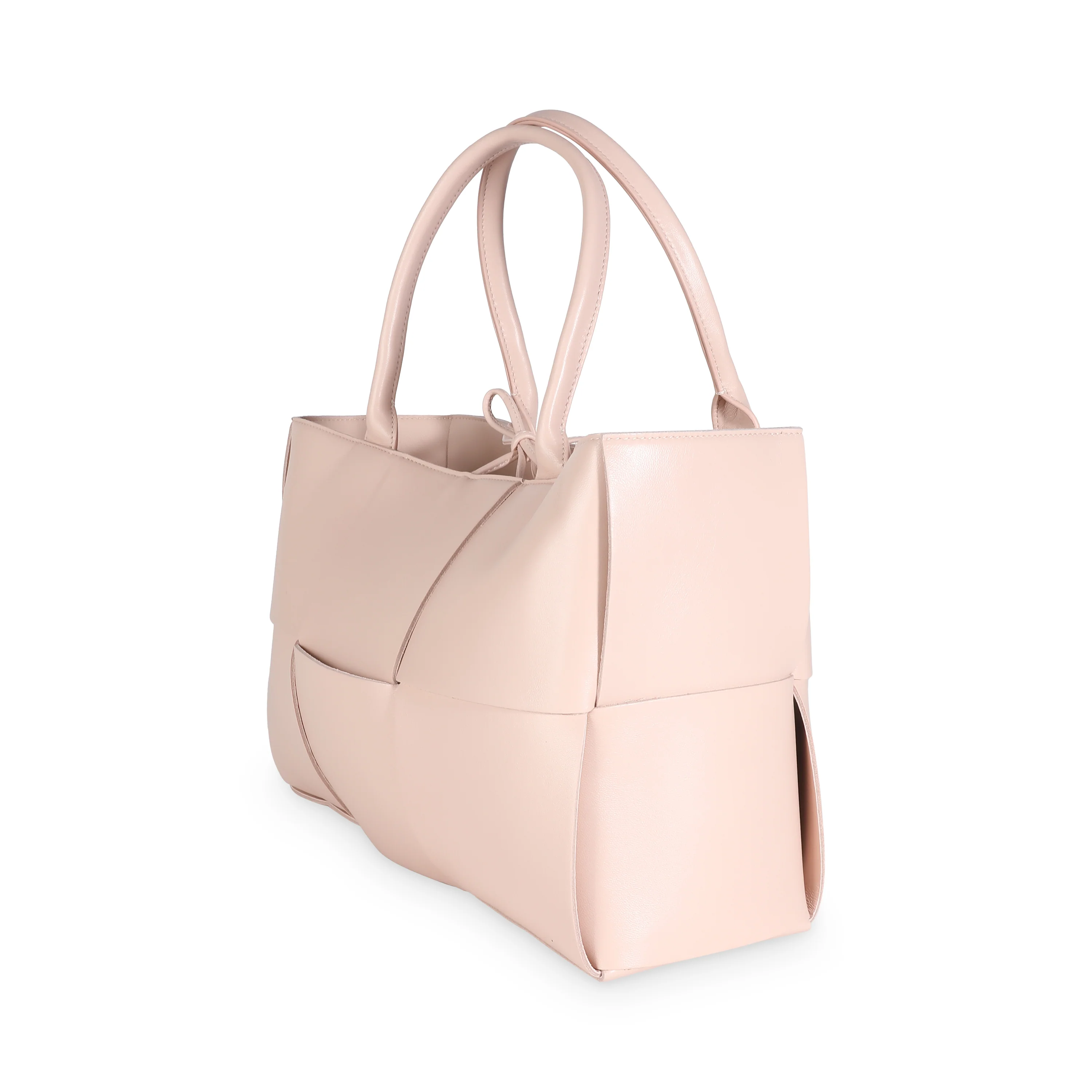 Lotus Nappa Intrecciato Arco Tote - Image 2