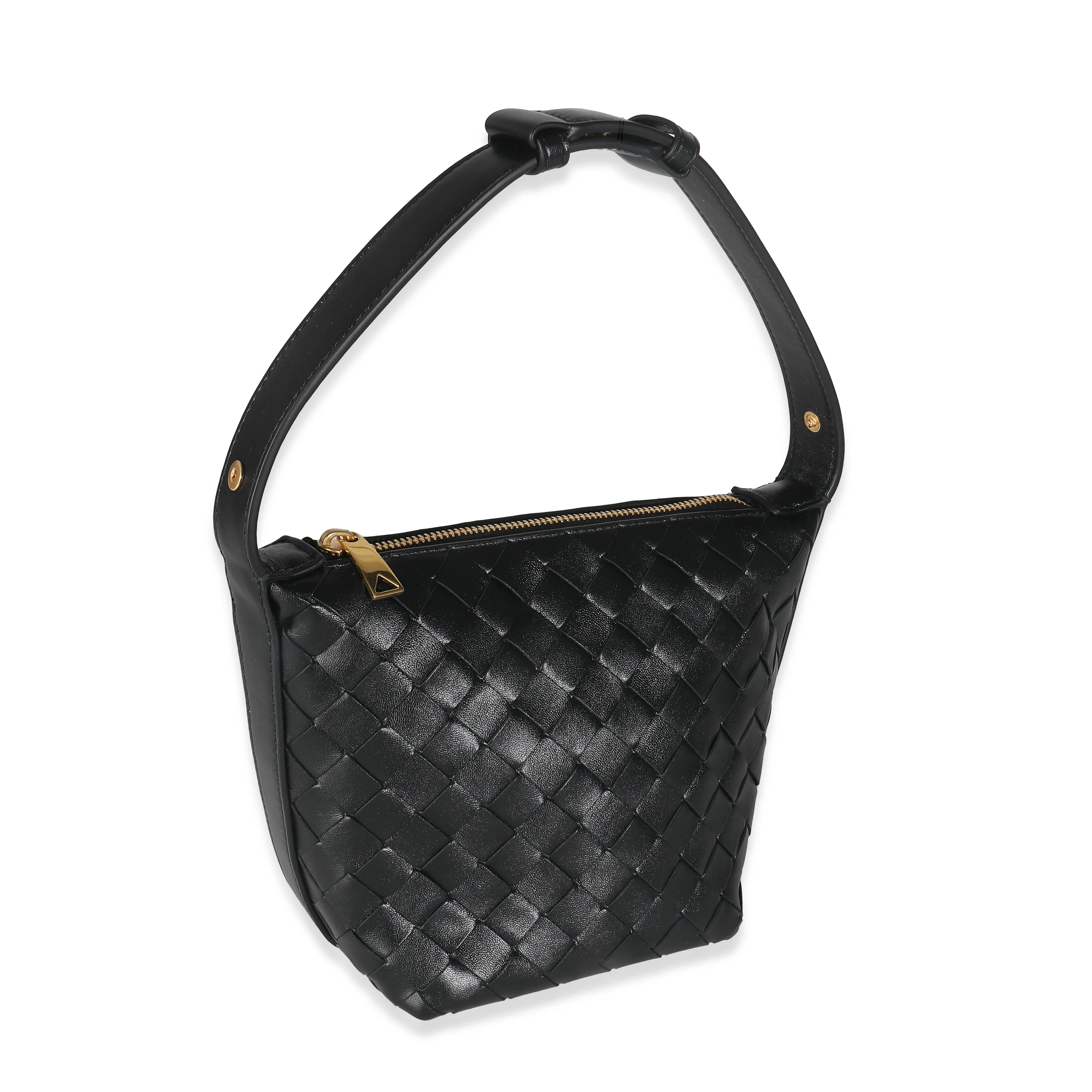 Black Nappa Intrecciato Candy Wallace - Image 3