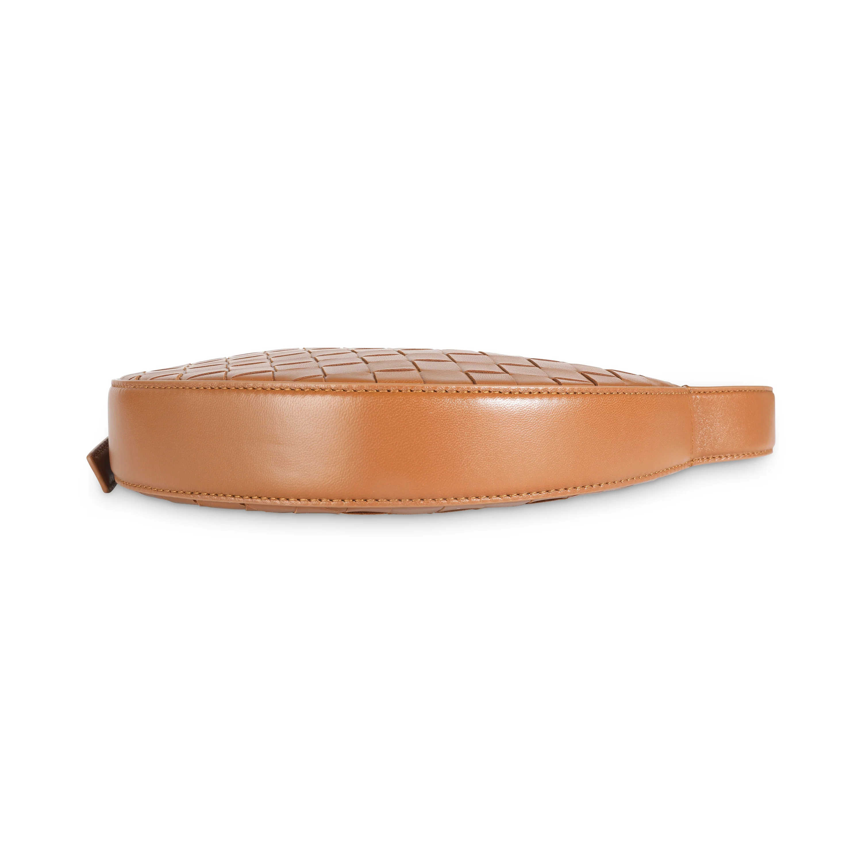 Cognac Intrecciato Nappa Mini Sunrise Bag - Image 7