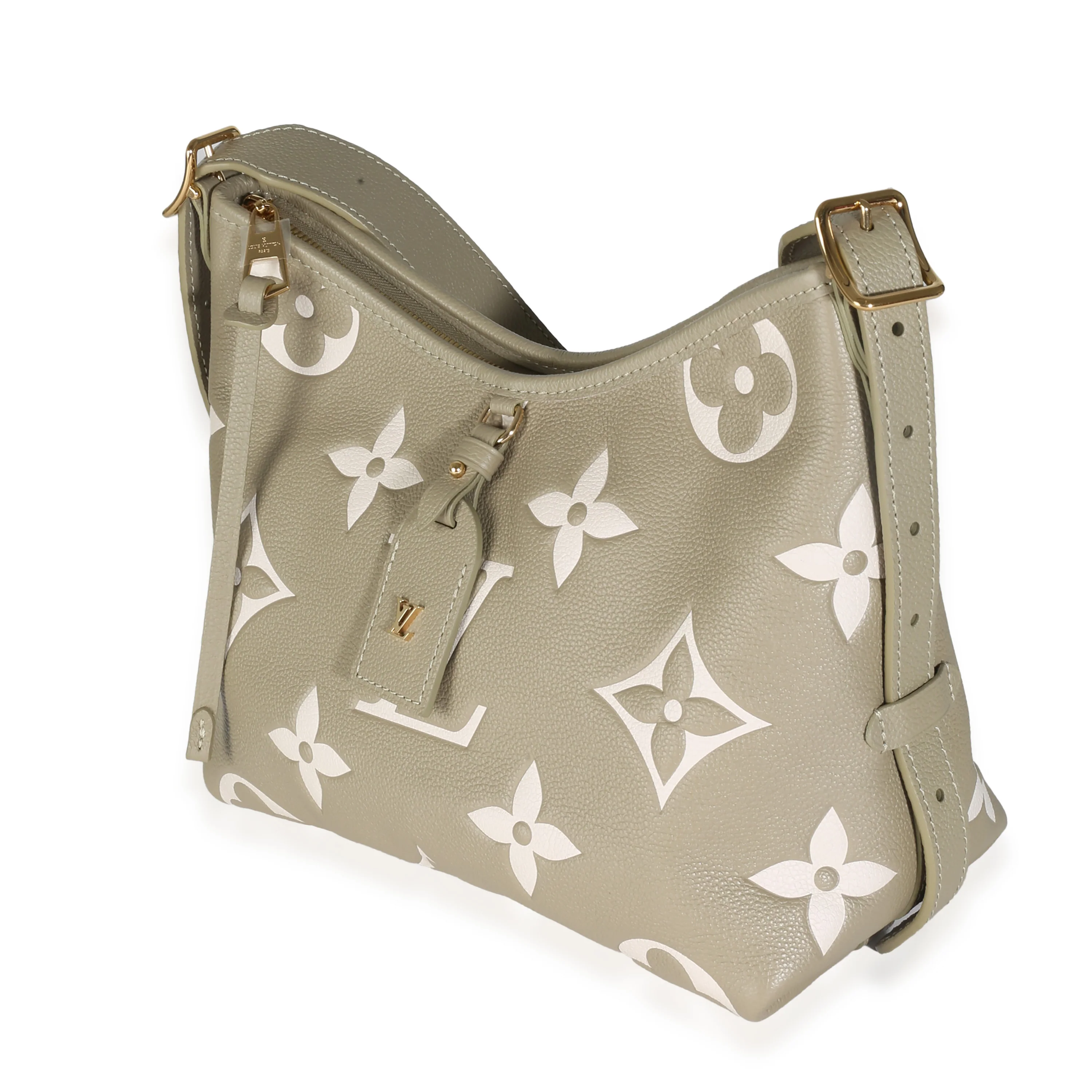 Khaki Cream Bicolour Monogram Empreinte CarryAll PM - Image 2