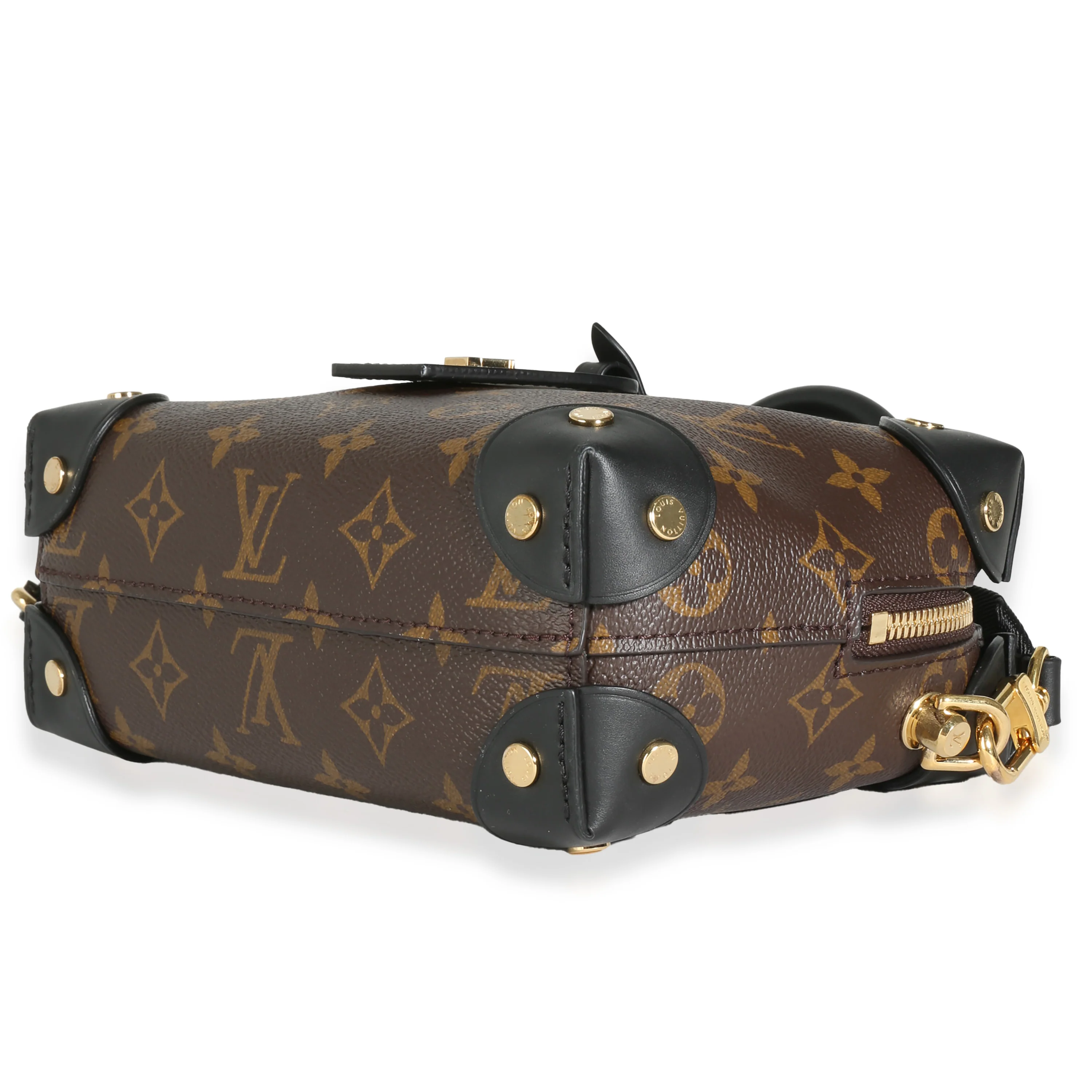 Black Monogram Canvas Petite Malle Souple - Image 6
