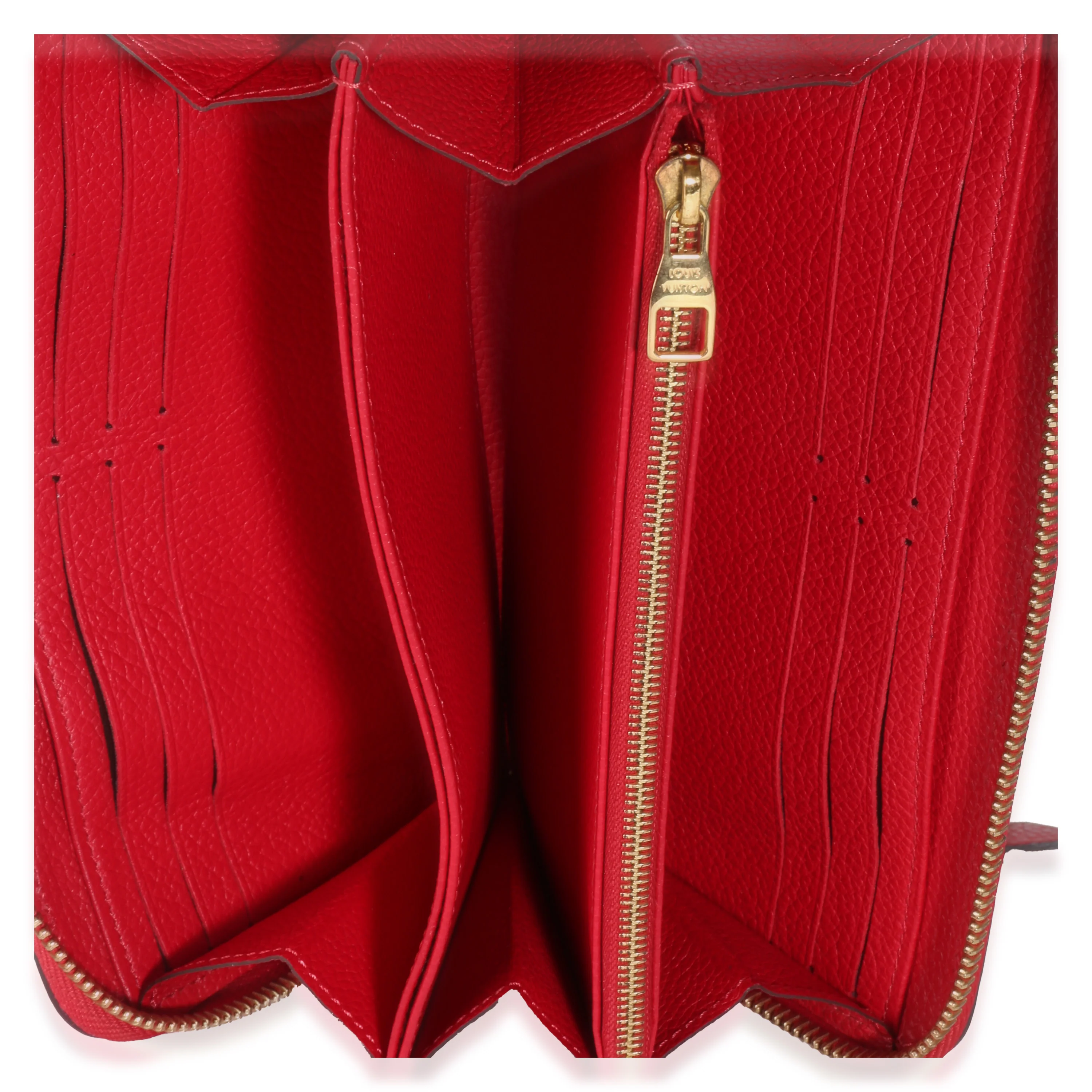 Cerise Monogram Empreinte Zippy Wallet - Image 8