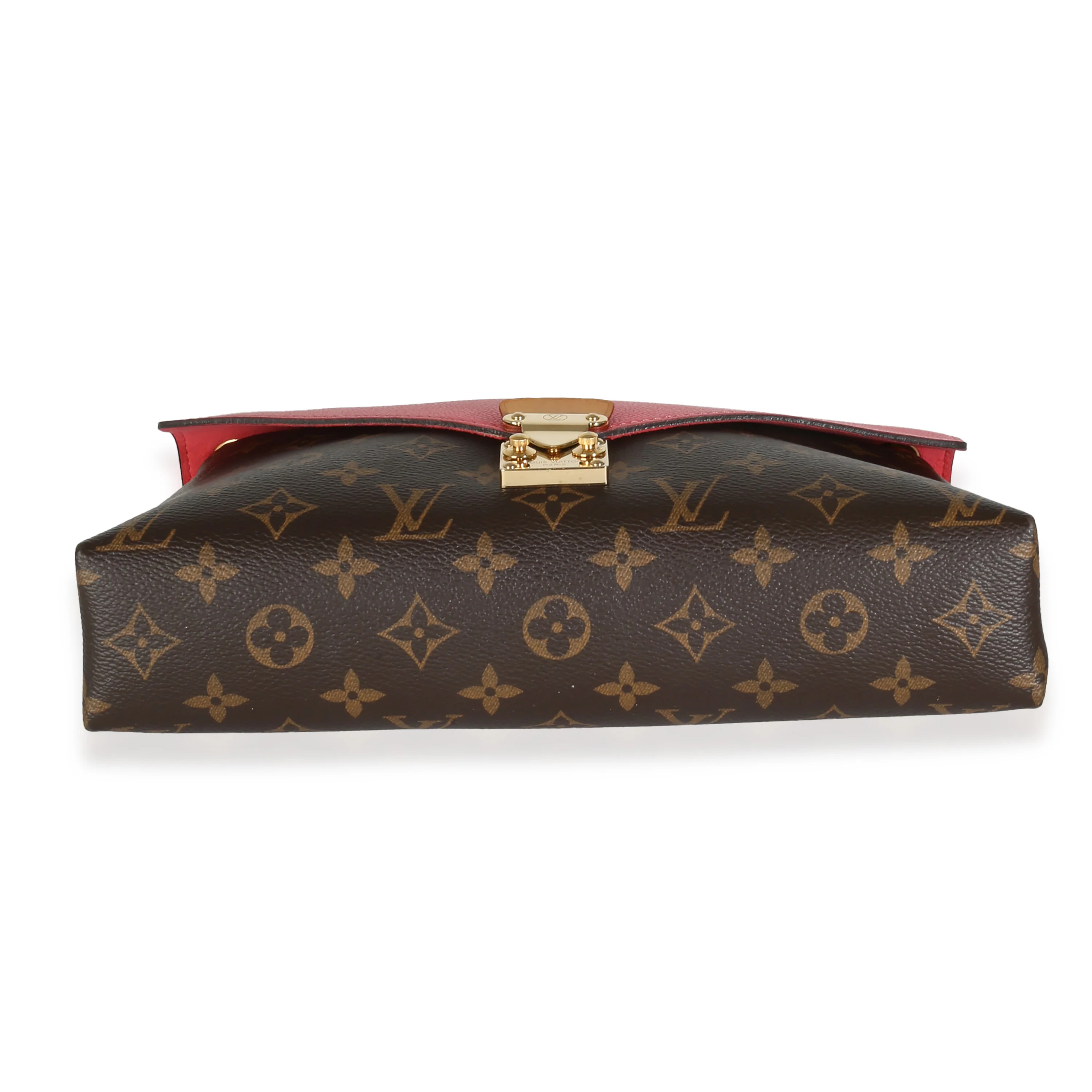 Rose Litchi Monogram Canvas Pallas Chain Bag - Image 5