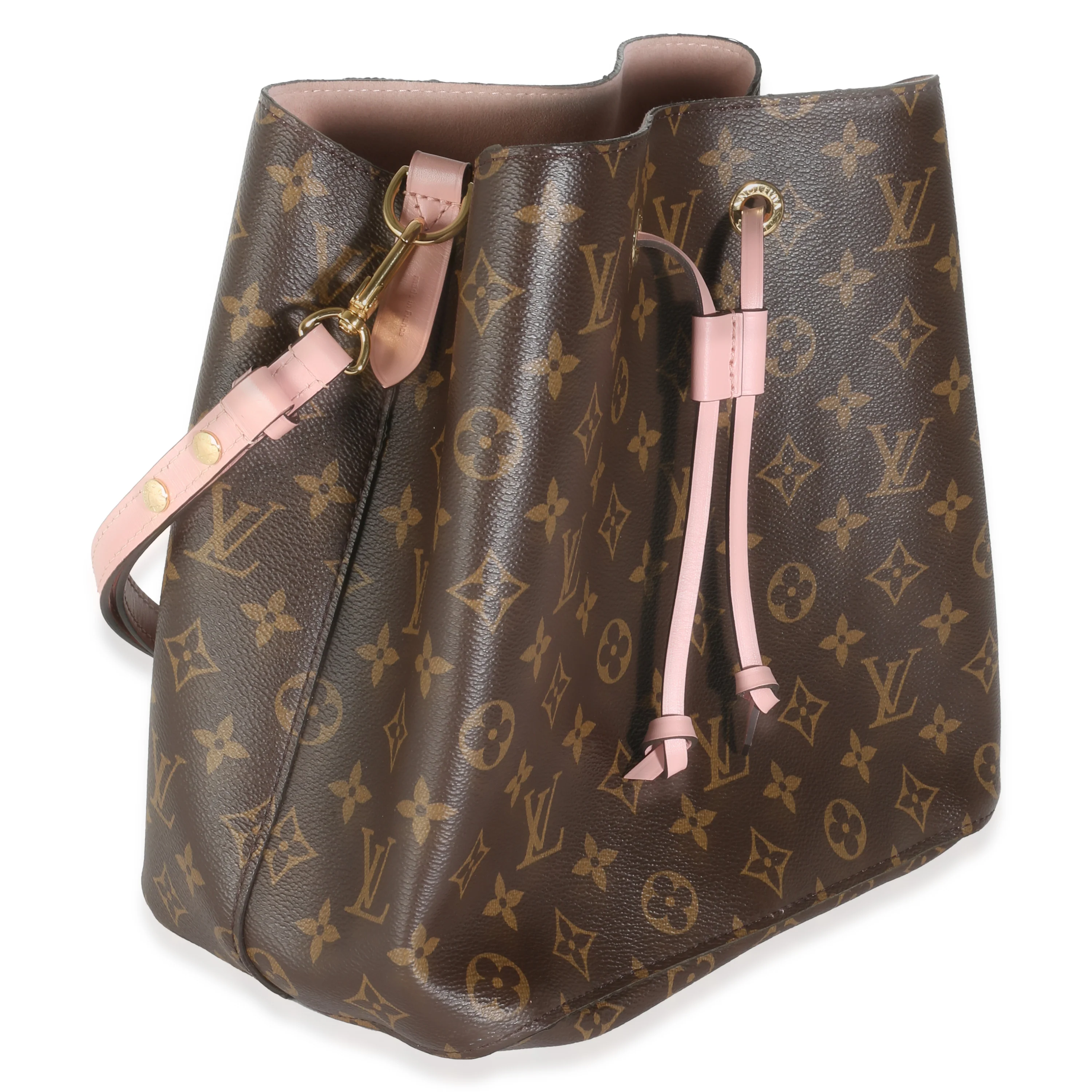 Rose Poudre Monogram Canvas Neonoe MM - Image 3