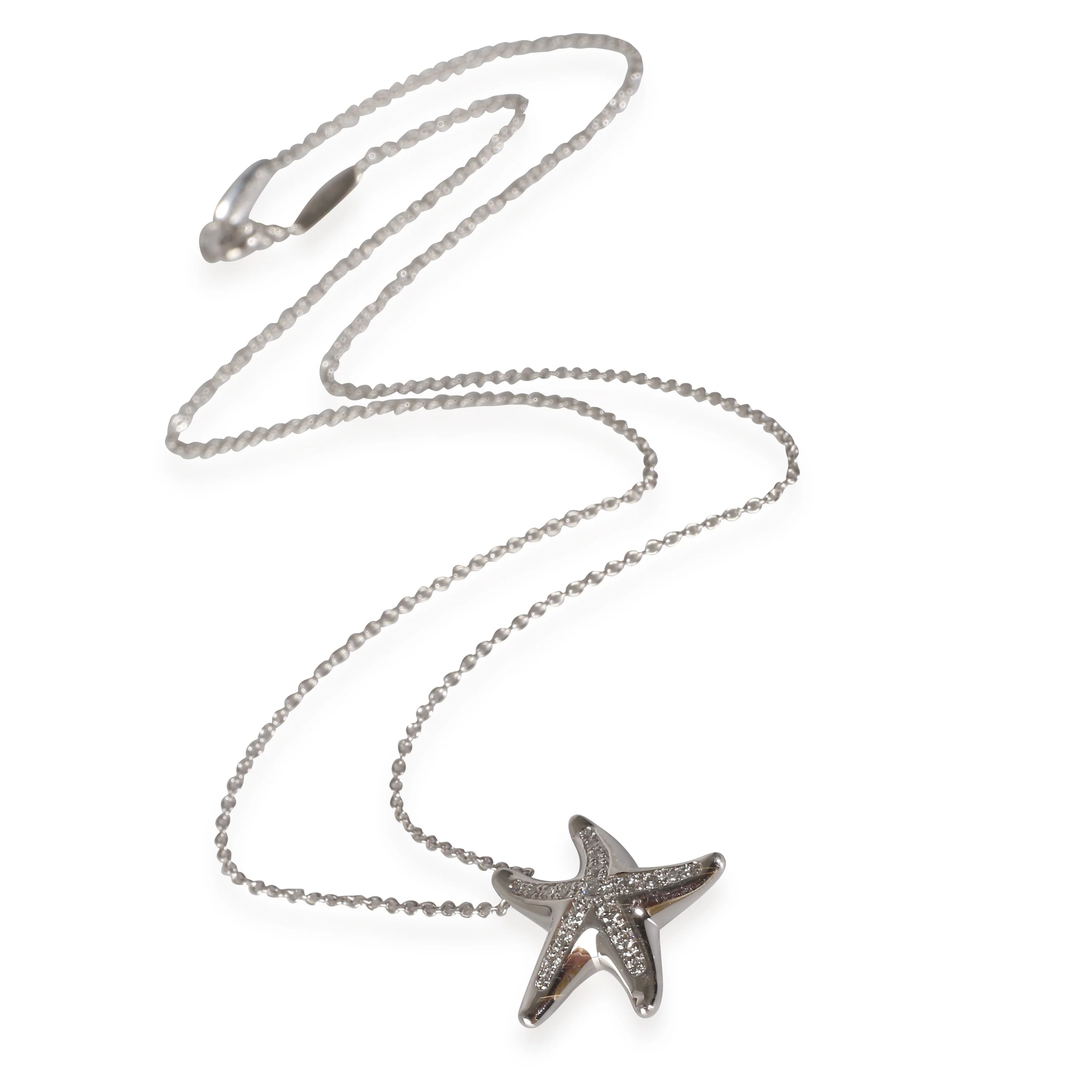 Elsa Peretti Fashion Pendant in Platinum 0.1 CTW - Image 5