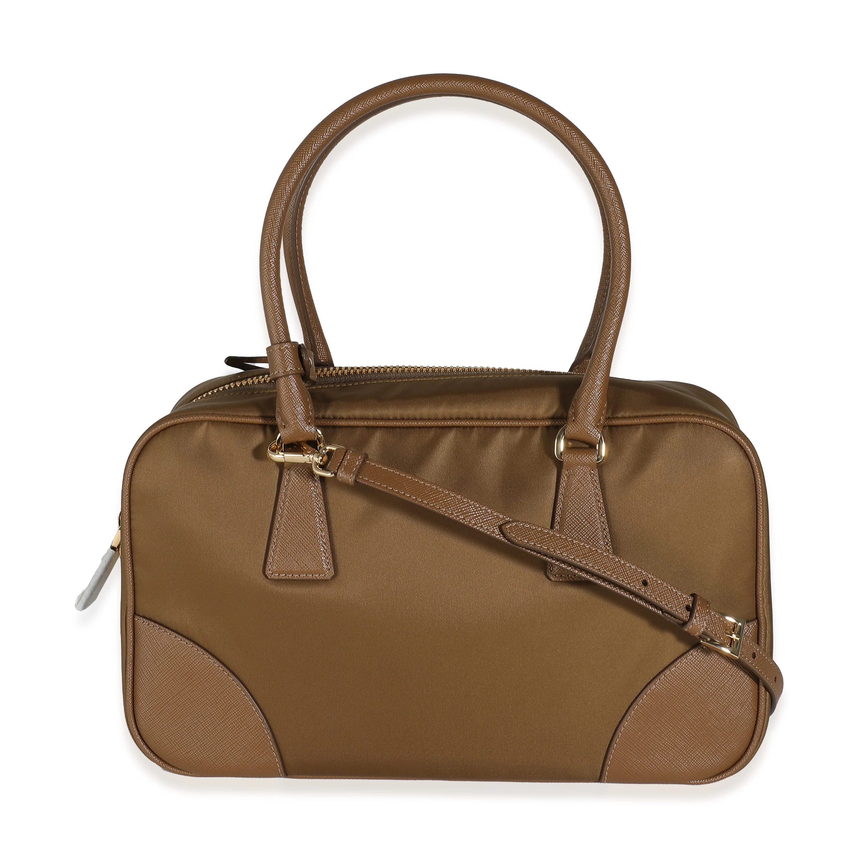 Cork Beige Re-Nylon Medium Re-Edition 1978 Top Handle - Image 4