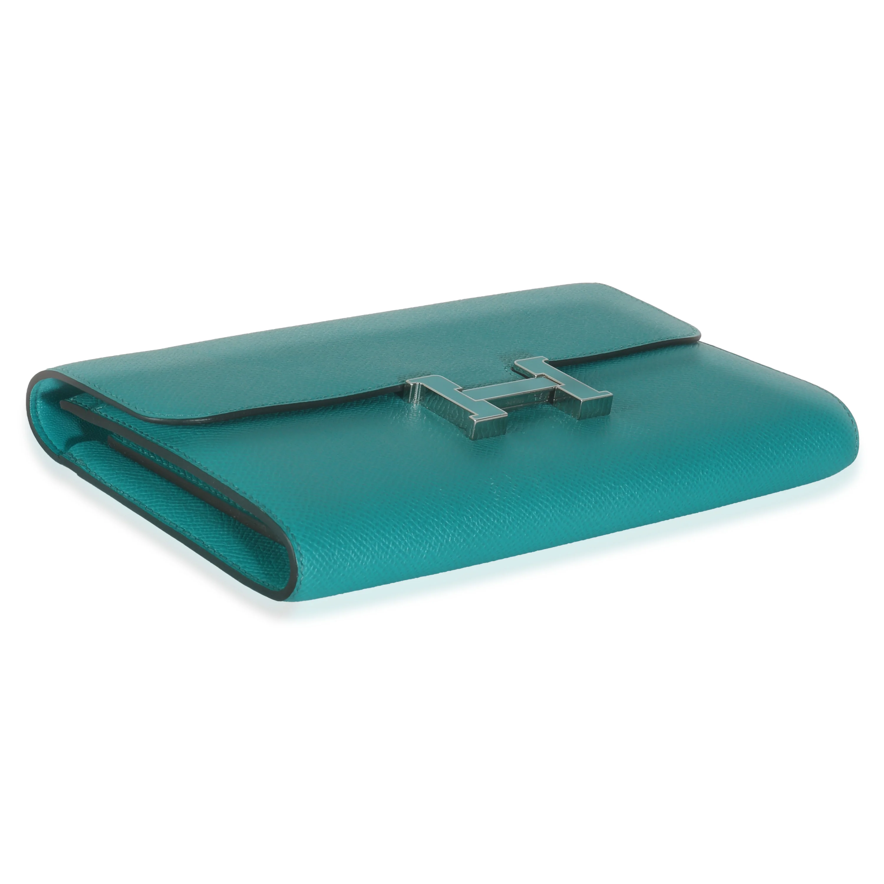Bleu Paon Epsom Constance Long Wallet - Image 6