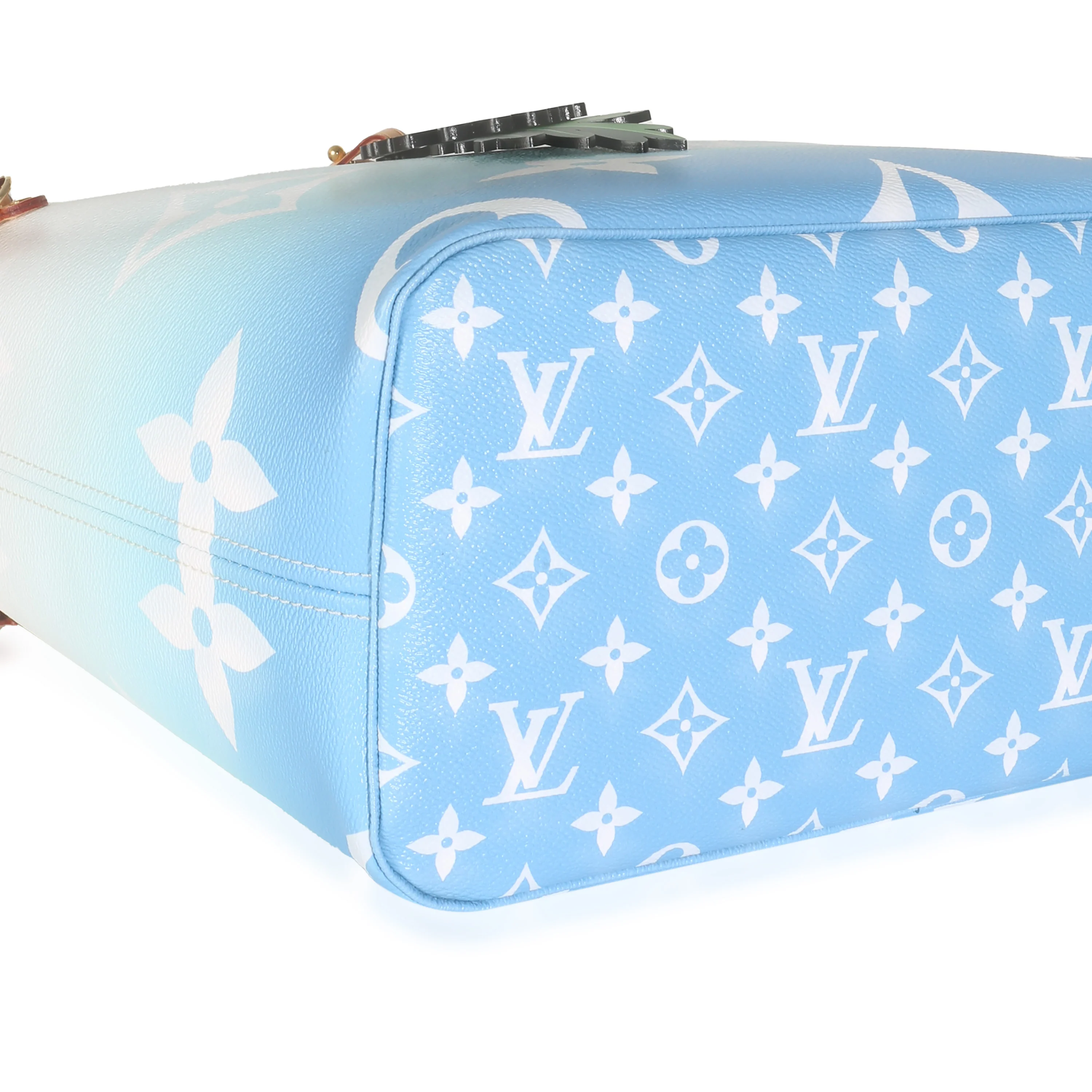Blue Giant Monogram Canvas By The Pool Neverfull MM - Image 6