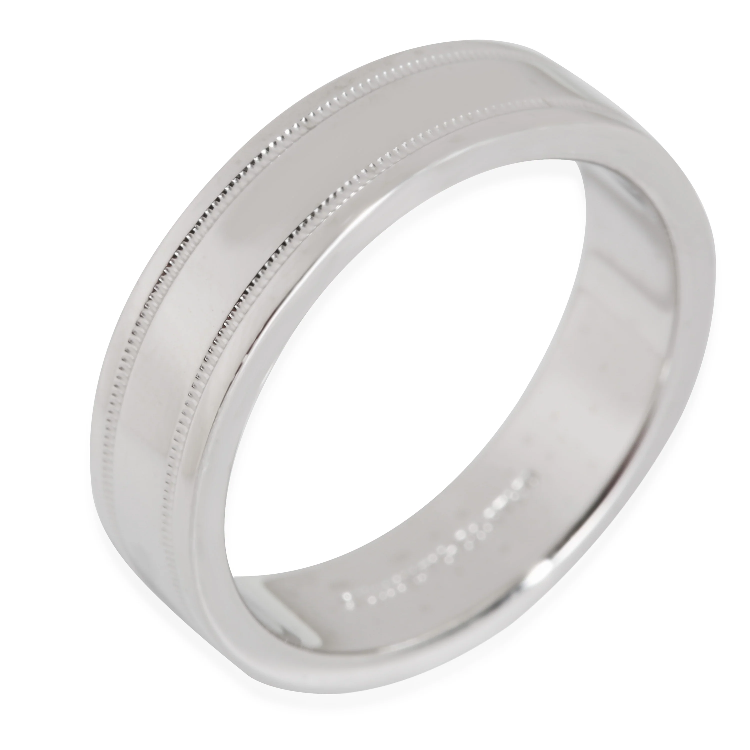 Together Double Milgrain 6mm Band - Image 2