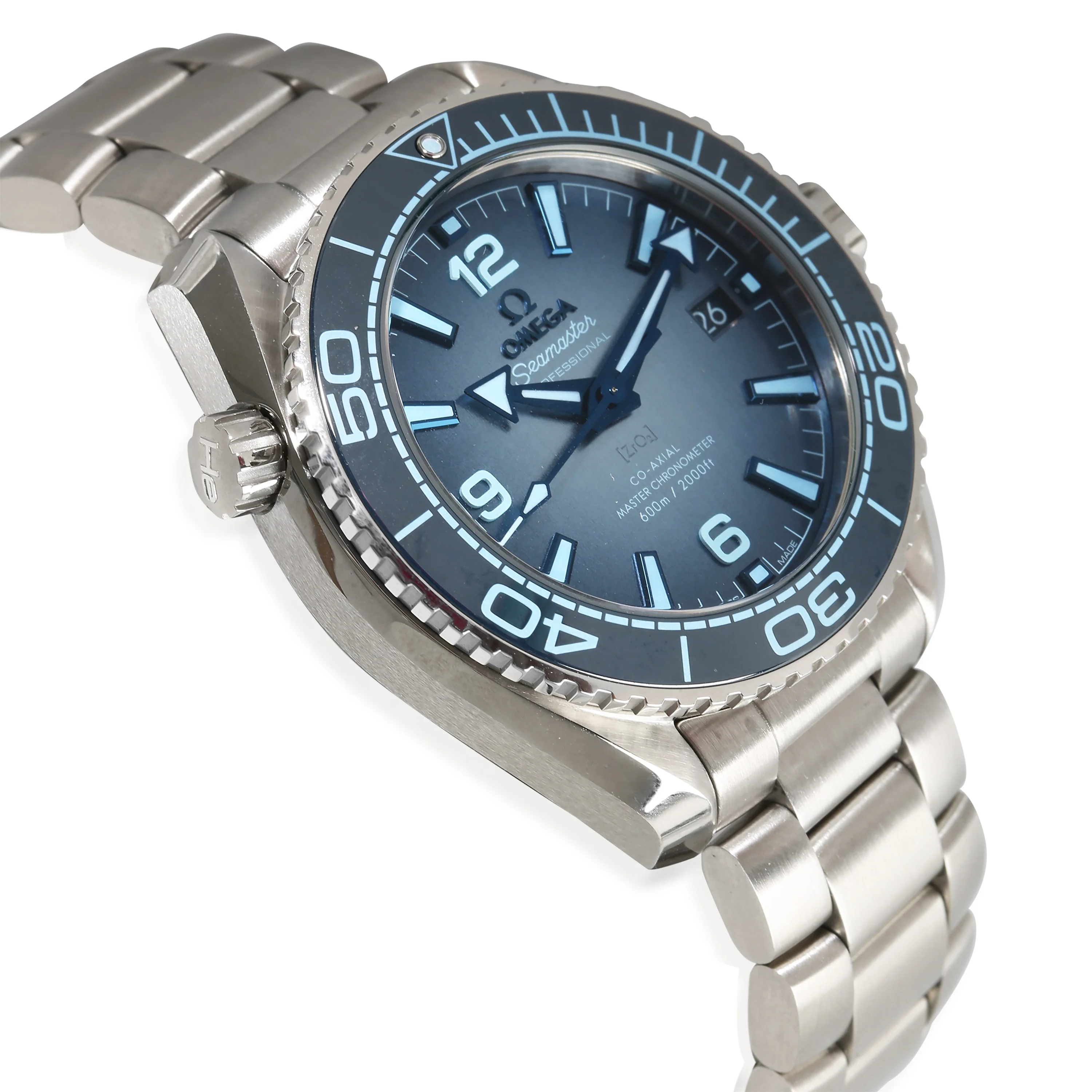 Seamaster Planet Ocean 600M 215.30.40.20.03.002 Mens Watch in Stainless - Image 2