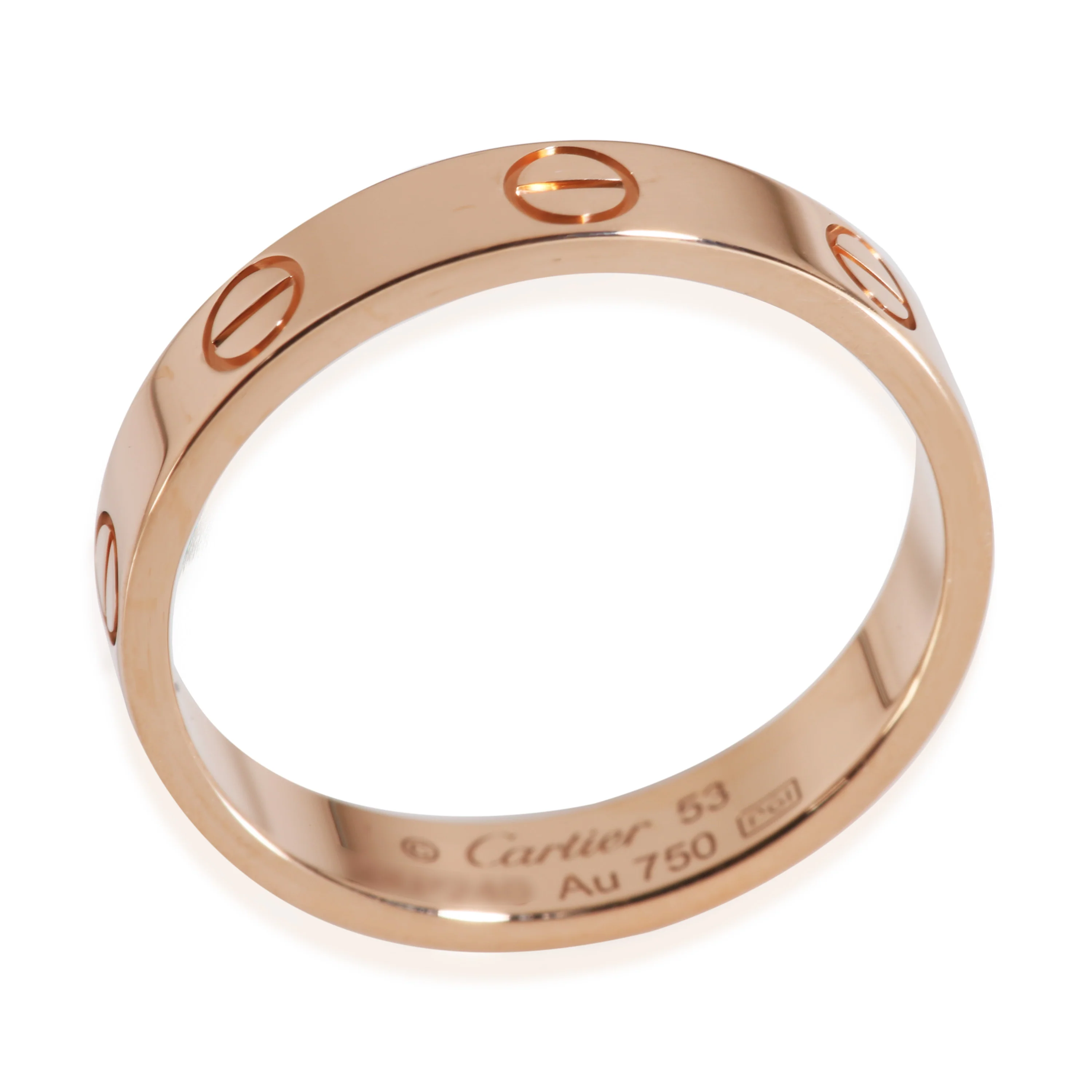 Love Wedding Band (Rose Gold) - Image 2