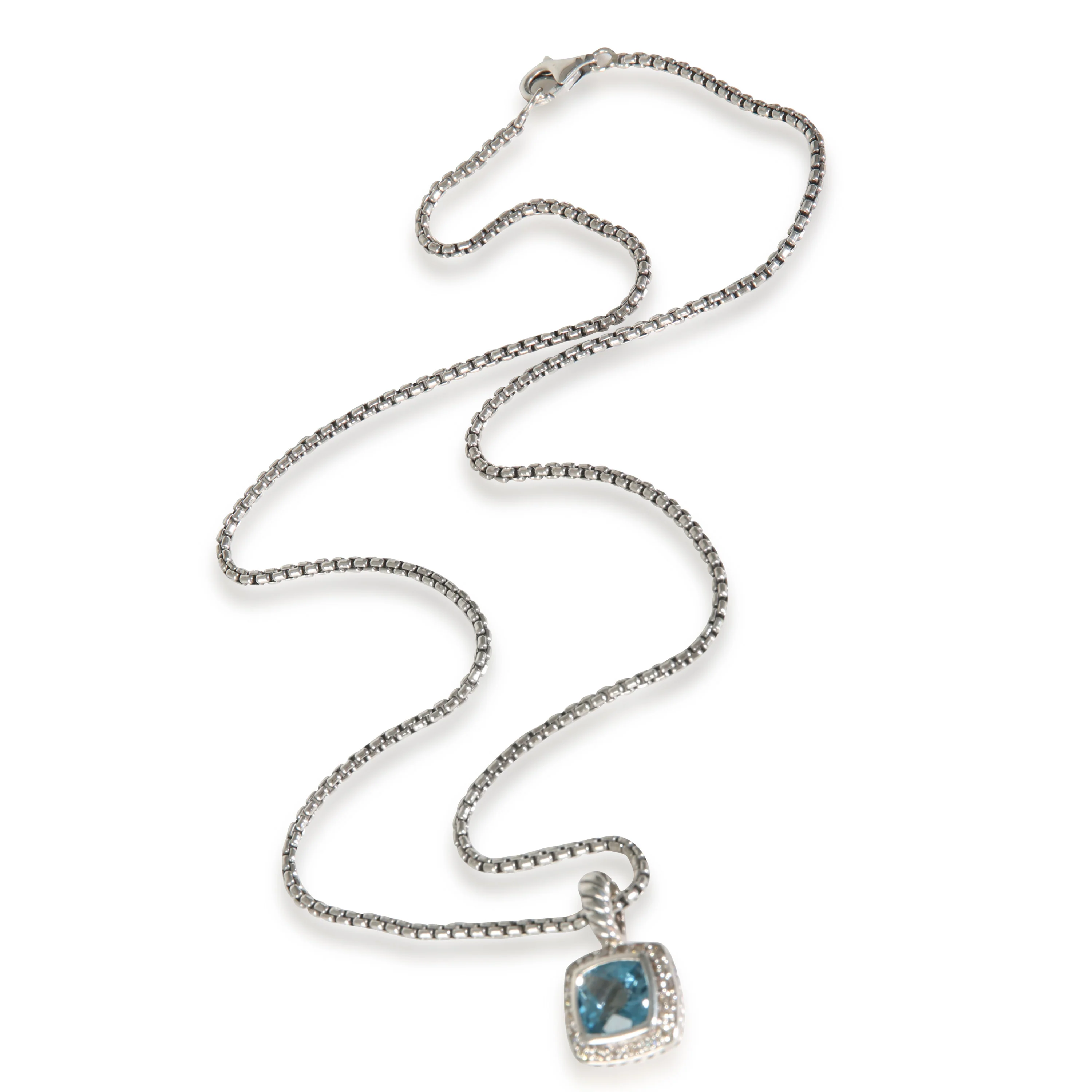 Albion Topaz Pendant in  Sterling Silver - Image 2