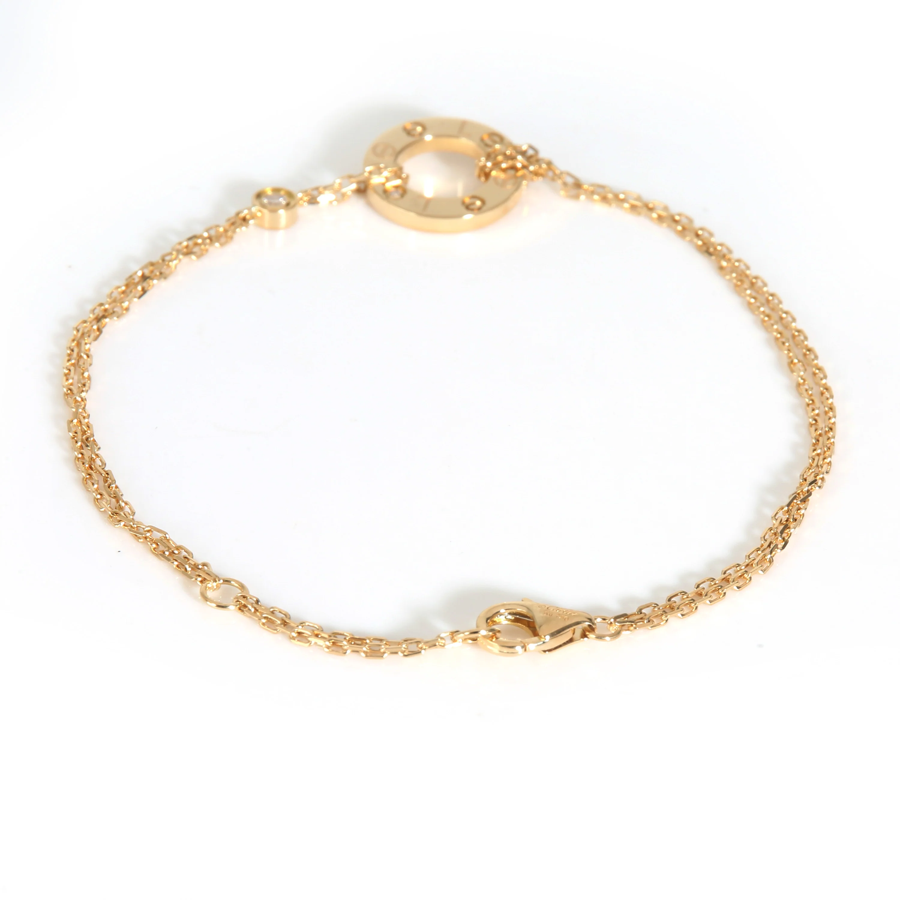 Love Bracelet, Diamonds (Yellow Gold) - Image 3