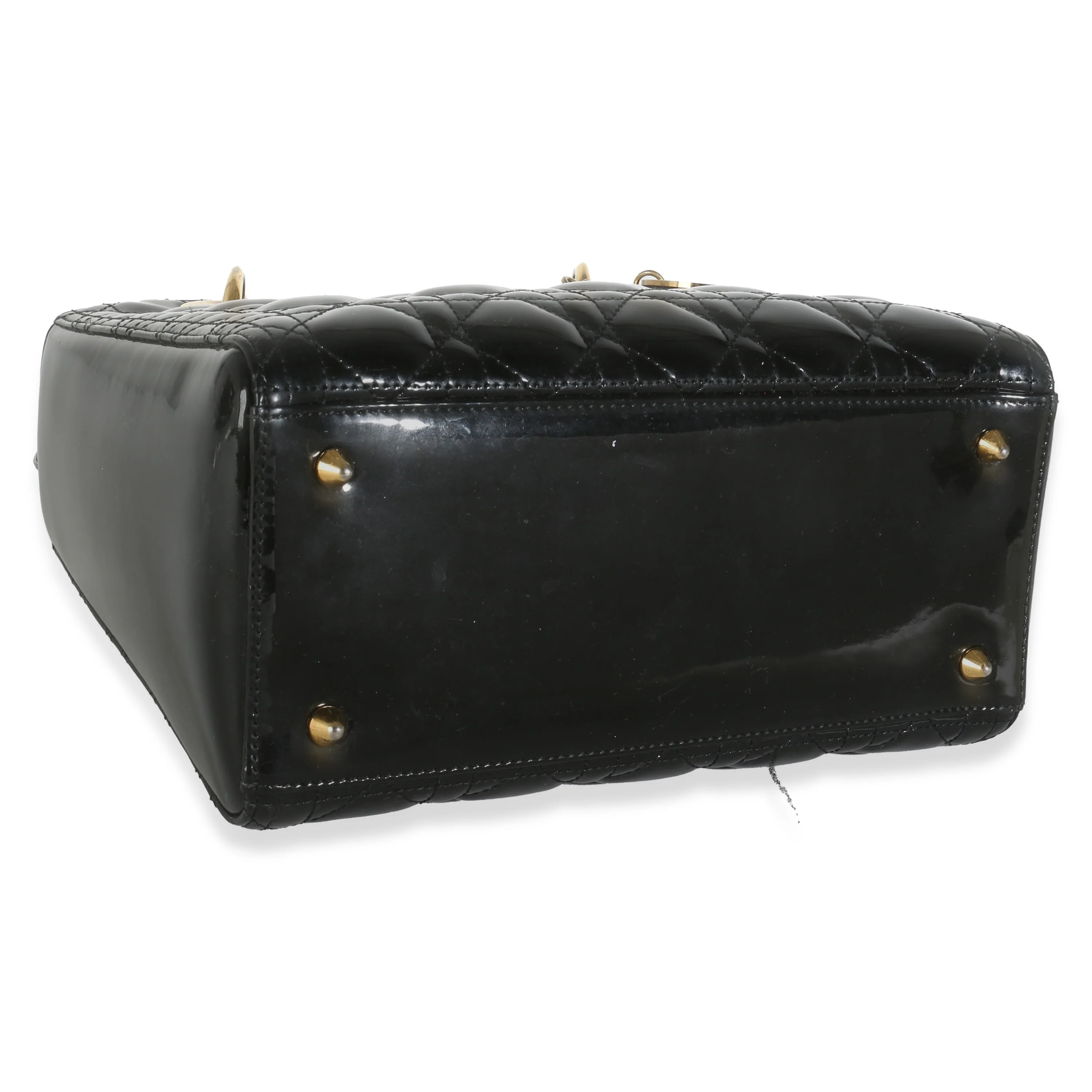 Black Patent Cannage Medium Lady Dior - Image 6