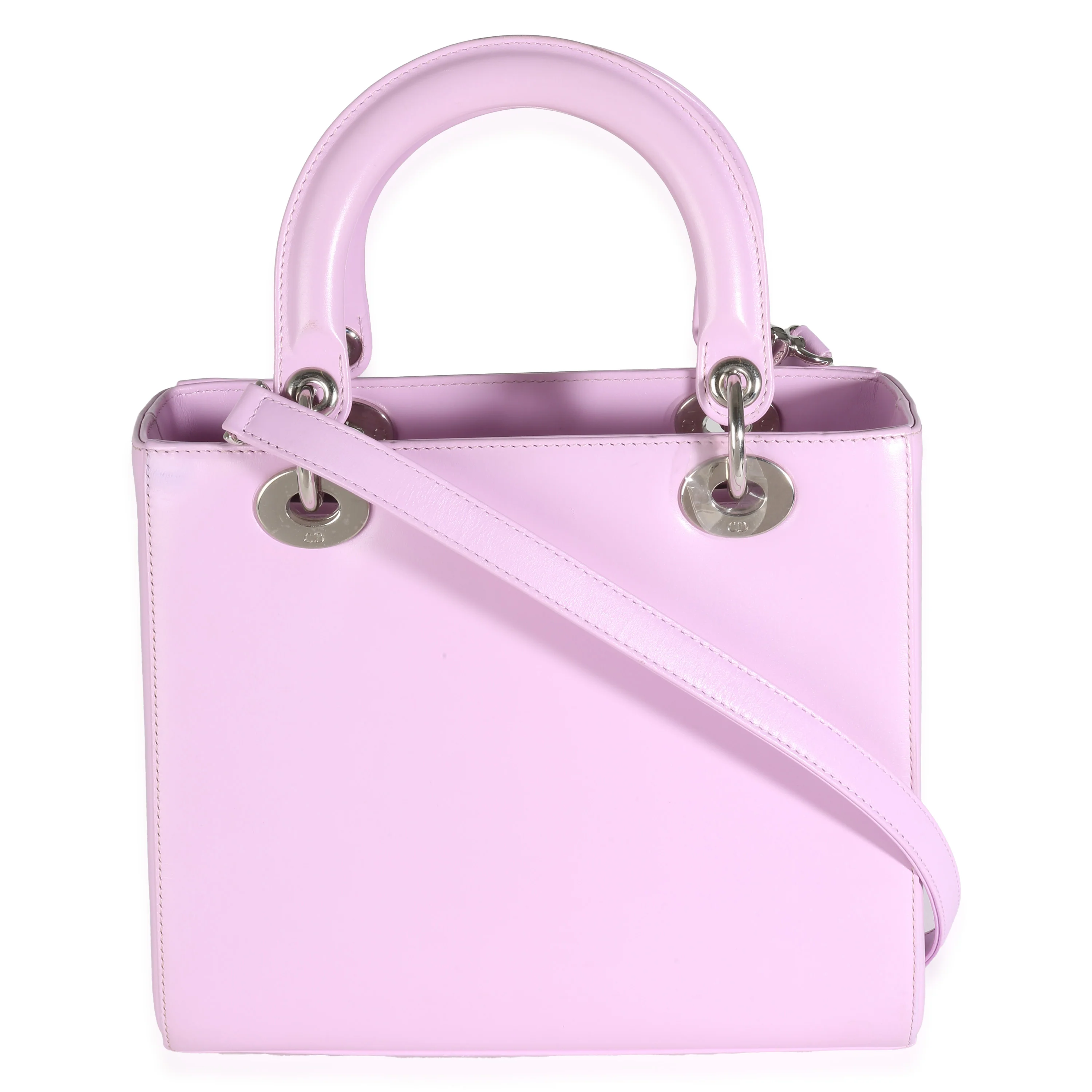 Pink Lambskin Pockets Medium Lady Dior - Image 4