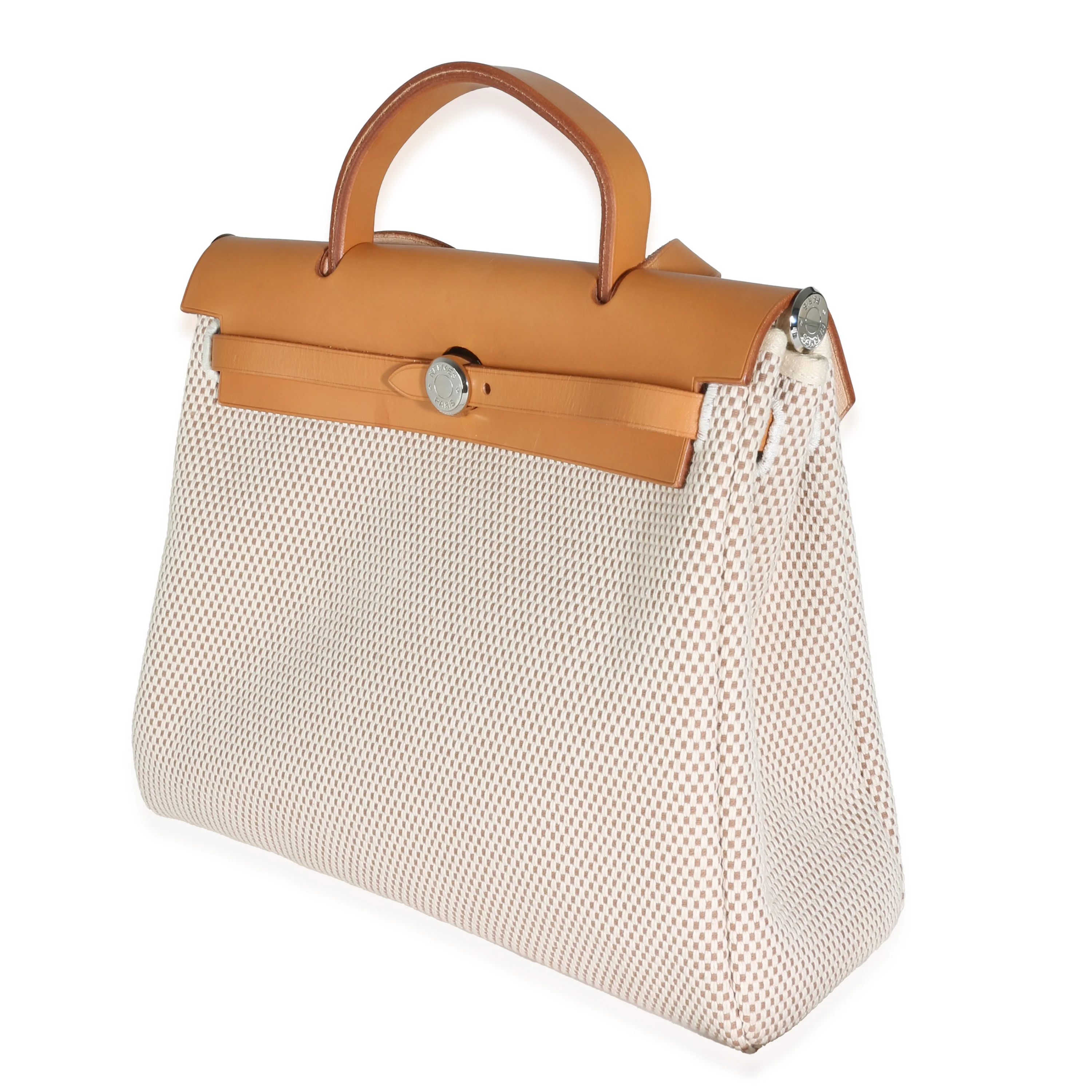 Naturel Sable Ecru Toile H Canvas Herbag 31 PM PHW - Image 2