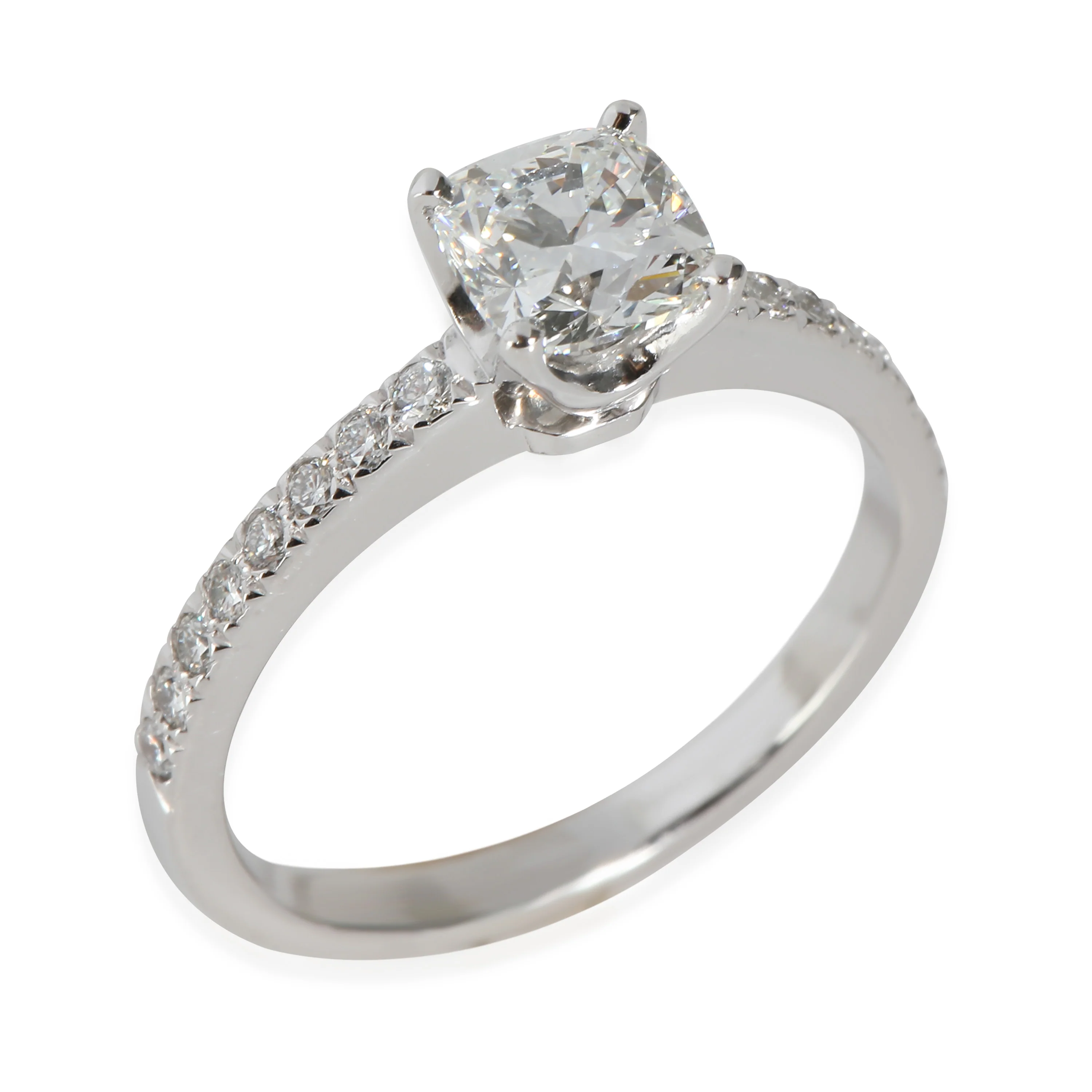 Novo Diamond Engagement Ring in Platinum F VVS1 1.04 CTW - Image 6