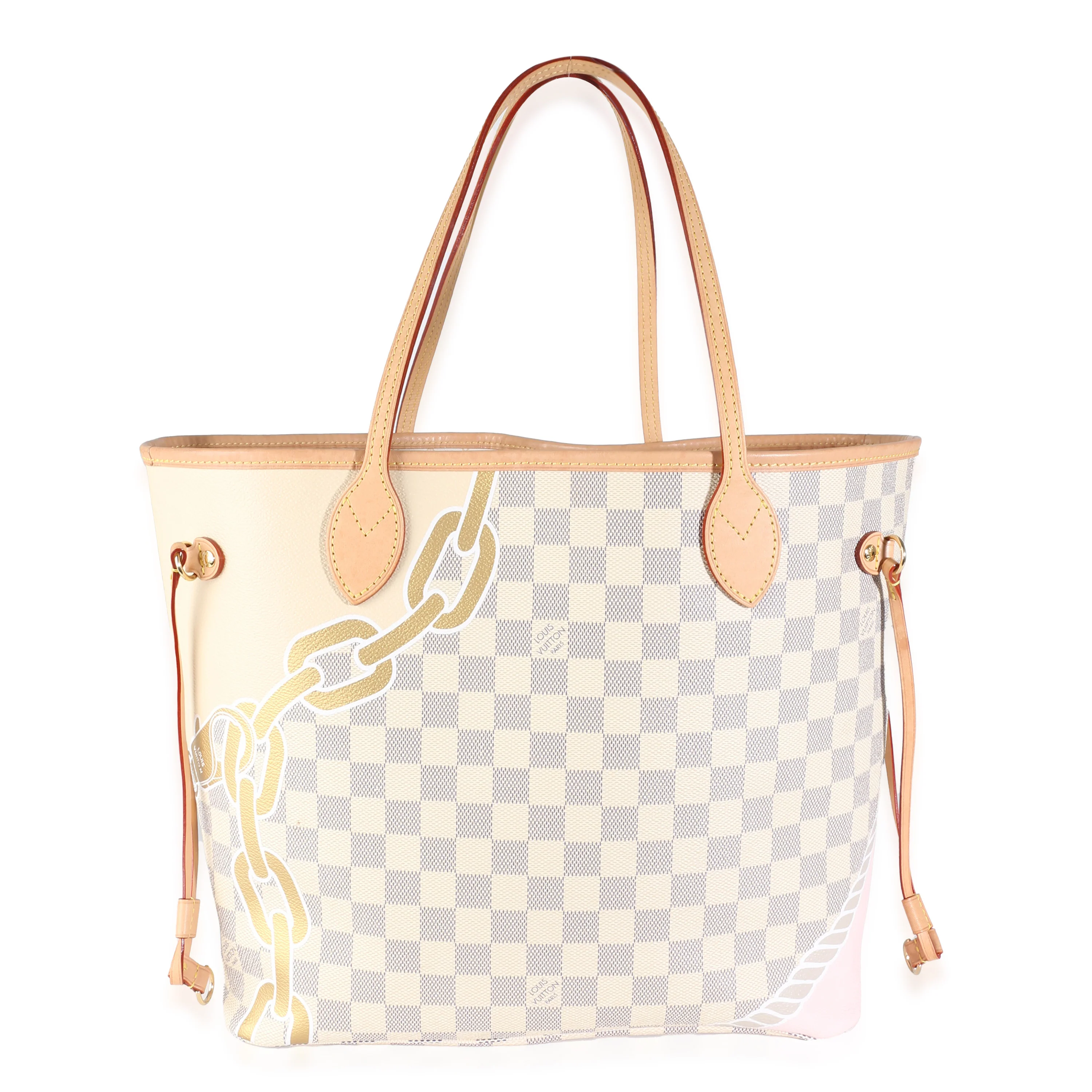 Damier Azur Canvas Nautical Neverfull MM - Image 4