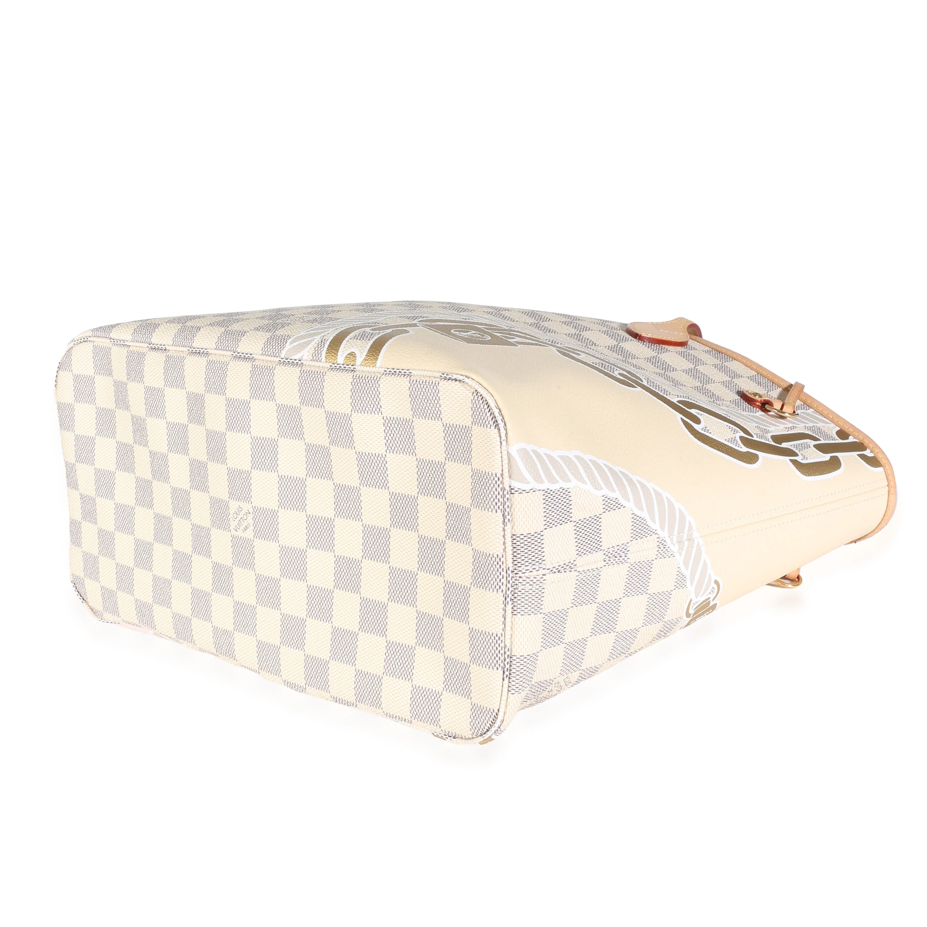 Damier Azur Canvas Nautical Neverfull MM - Image 7