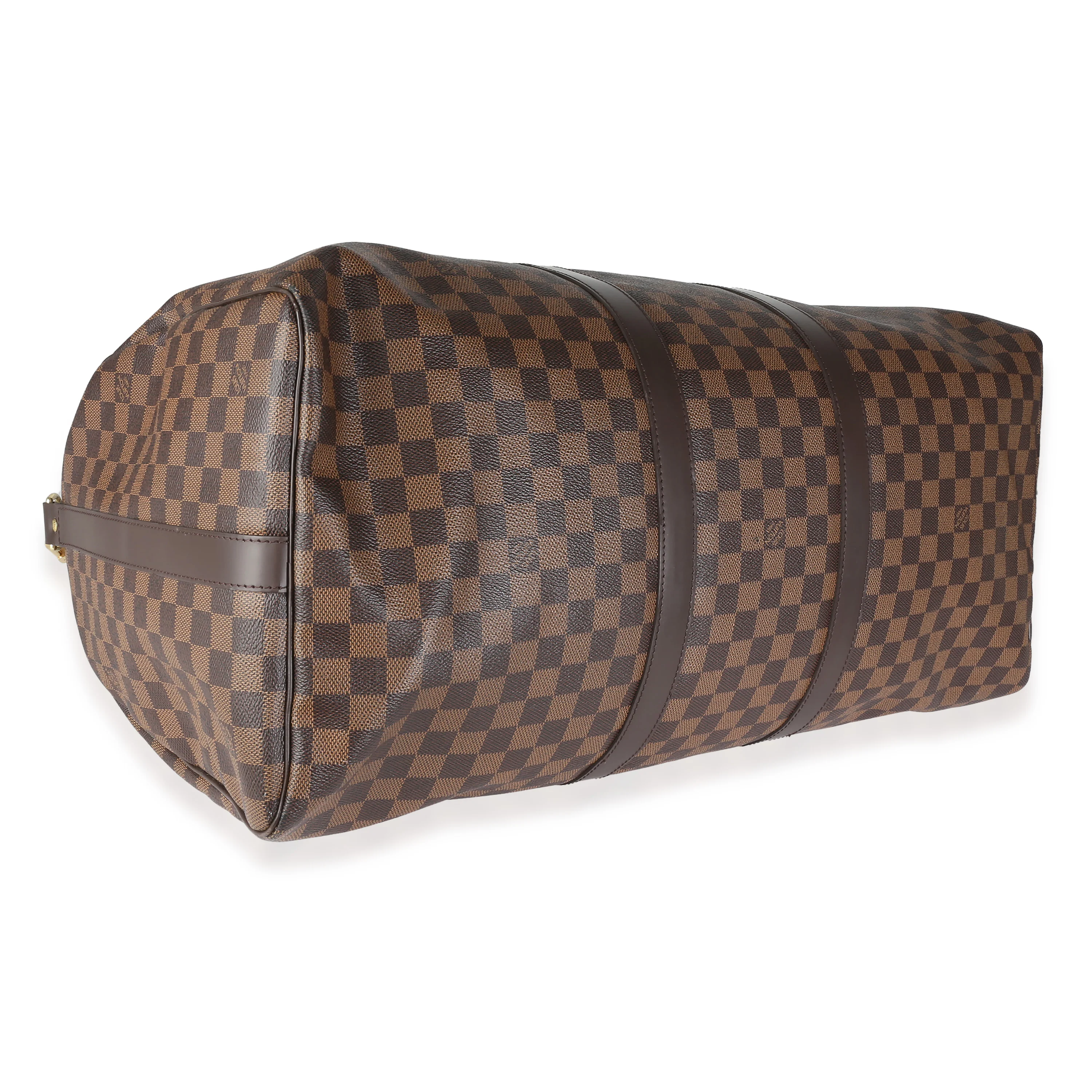 Damier Ebene Canvas Keepall Bandouliere 55 - Image 6