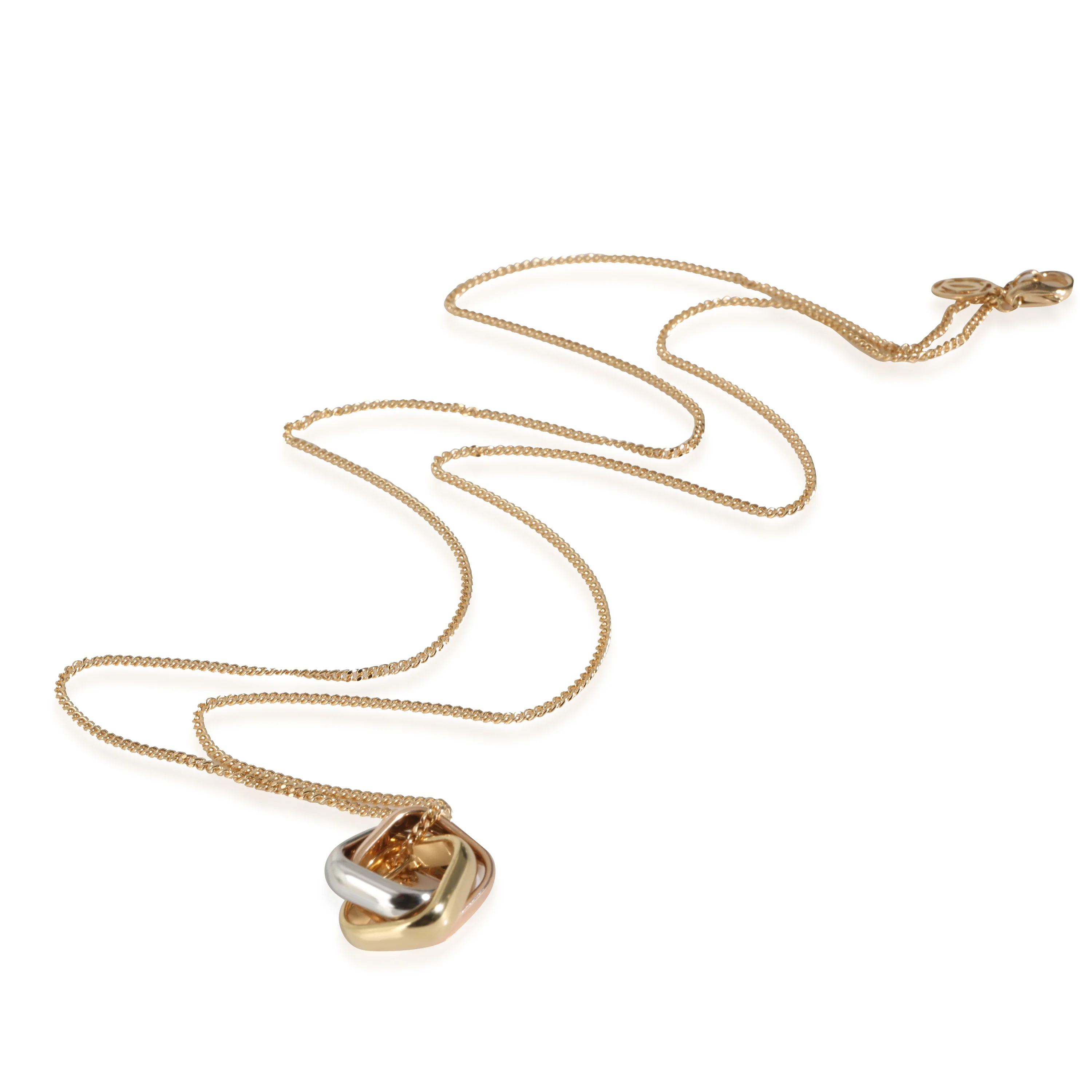 Trinity Cushion Necklace - Image 2