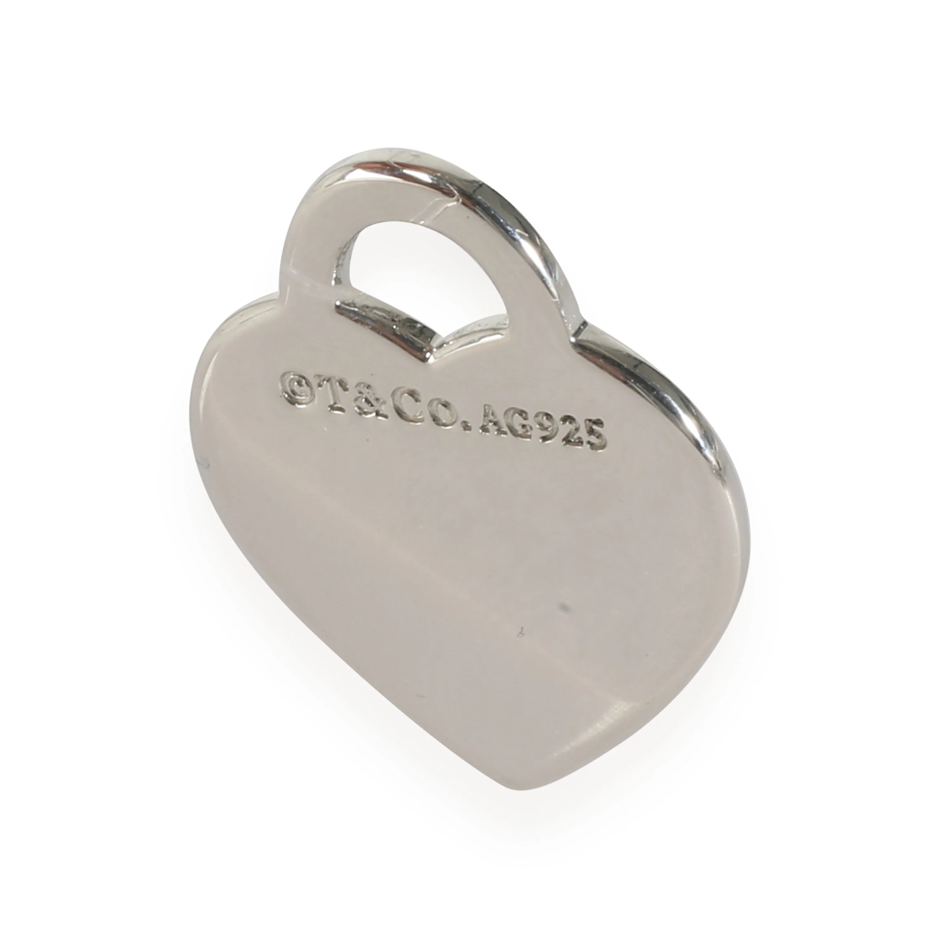 Heart Charm in Sterling Silver - Image 2