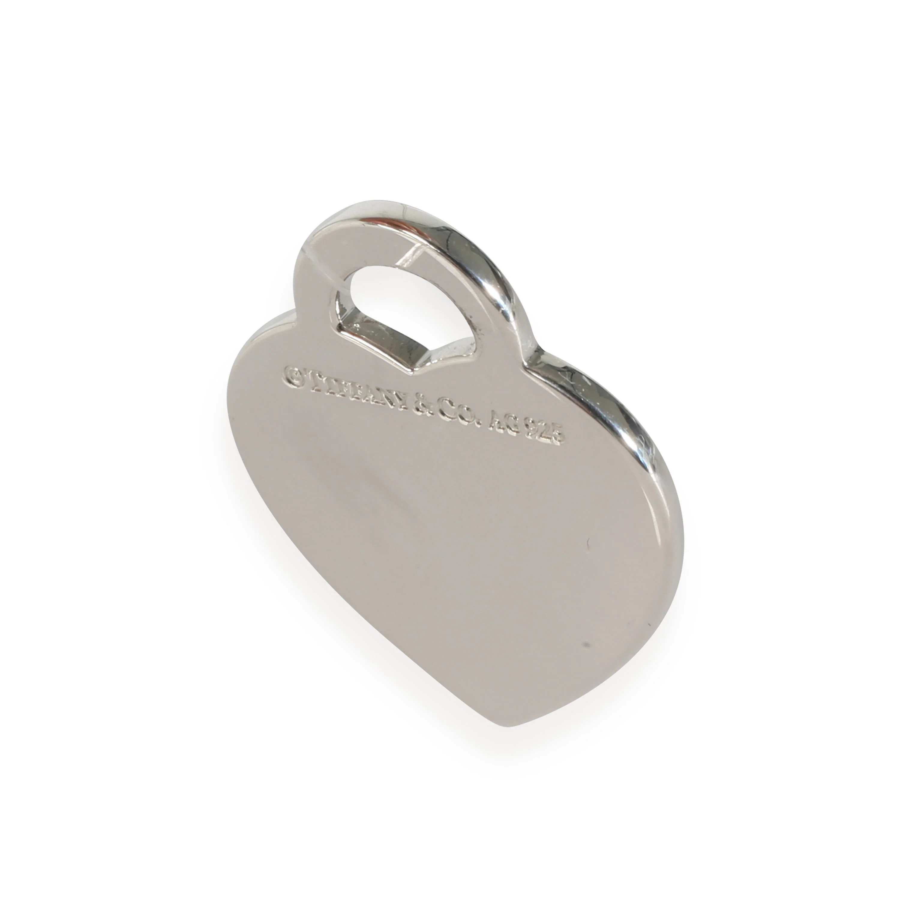 Heart Charm in Sterling Silver - Image 2