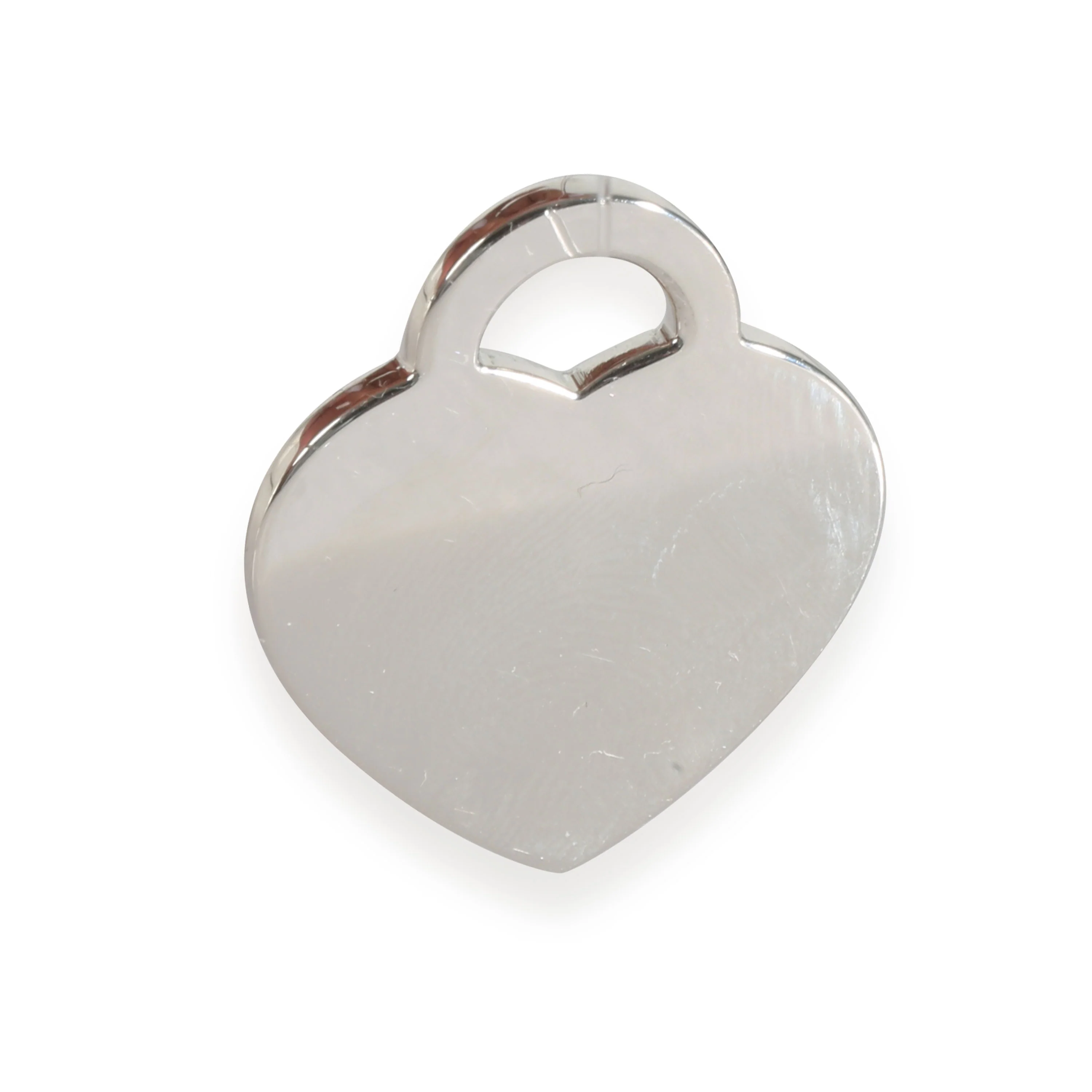 Heart Charm in Sterling Silver - Image 3