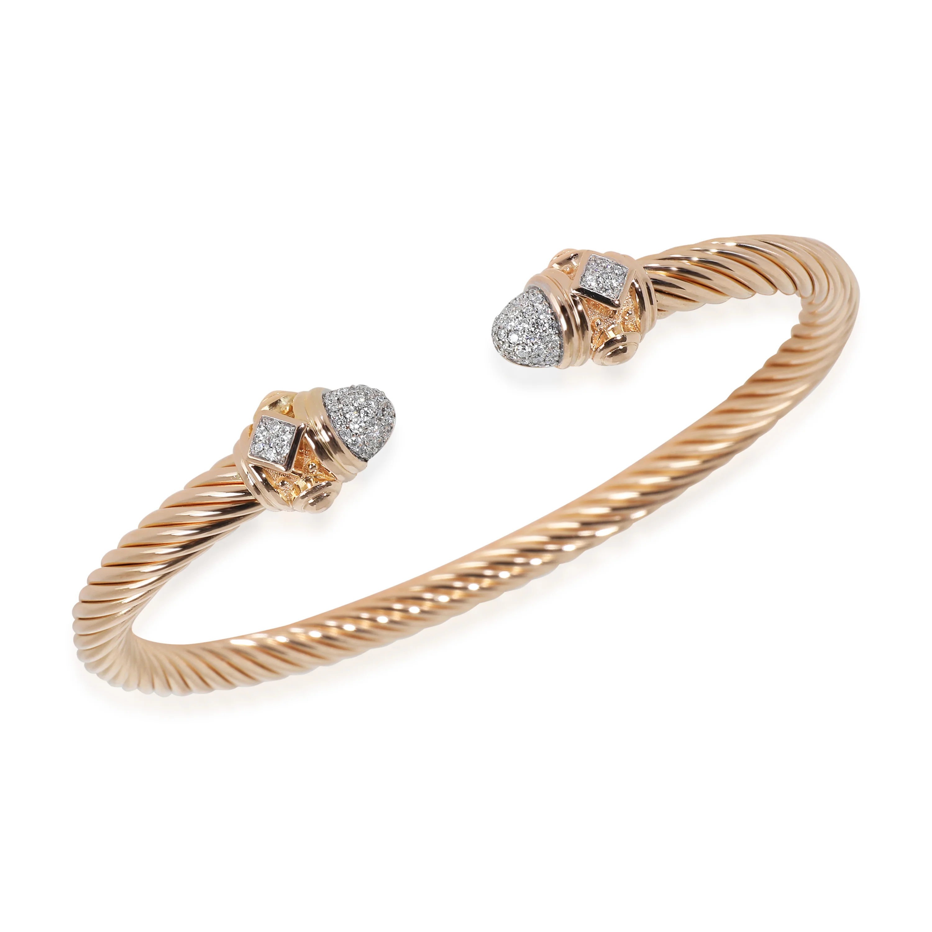 Renaissance Bracelet in 18k Rose Gold 0.33 CTW - Image 3
