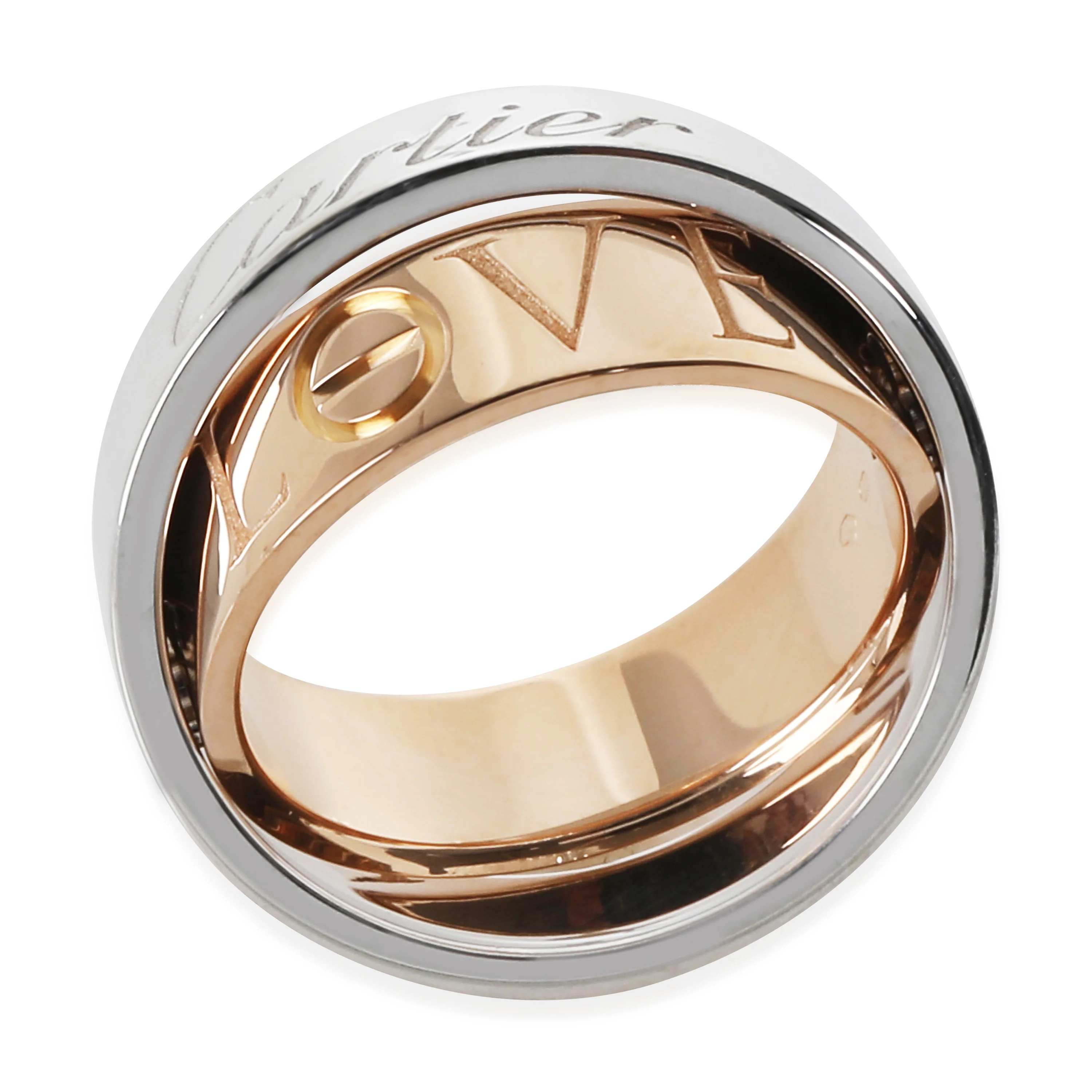 Astro Secret Love Ring (White & Rose Gold) - Image 2