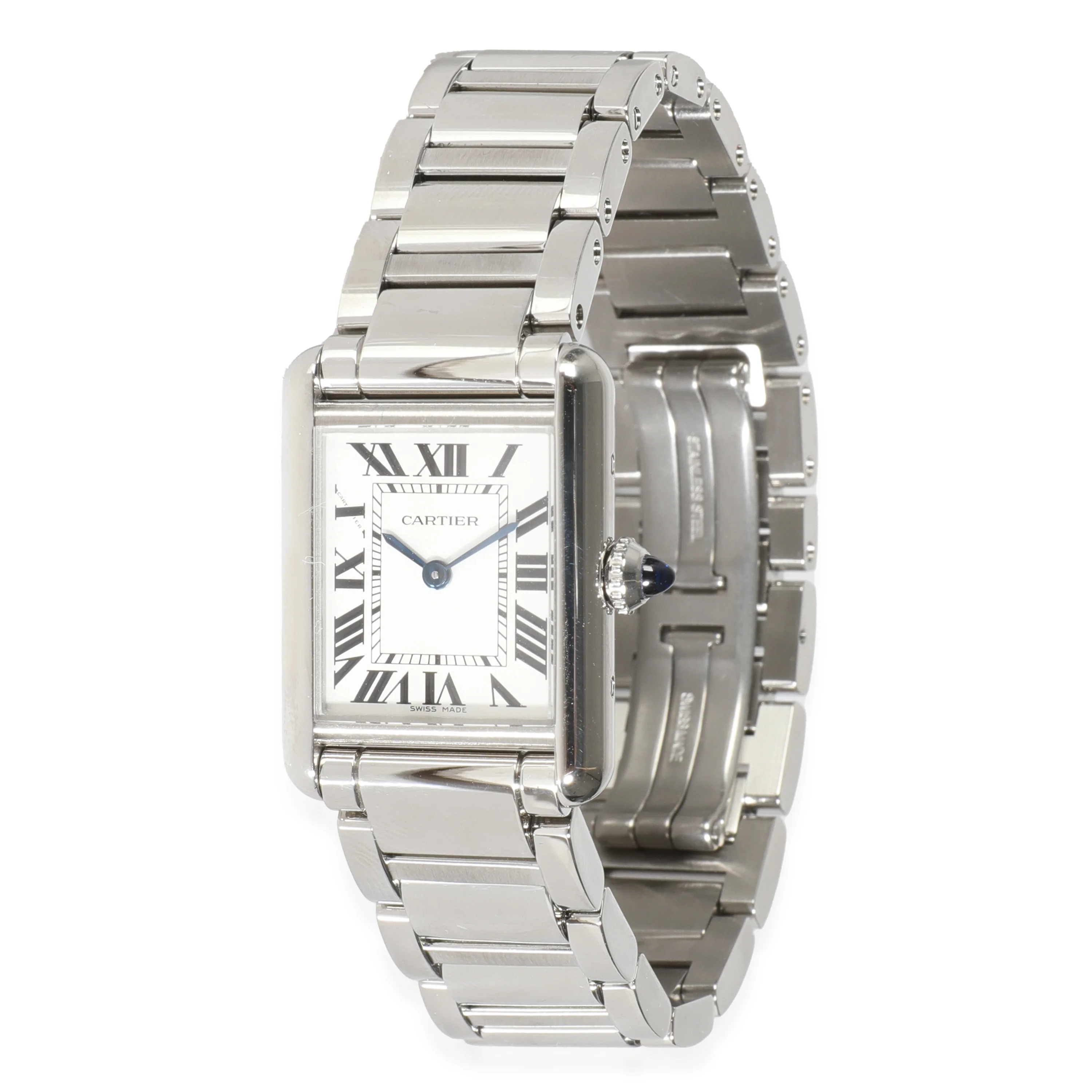 Tank Must de Cartier WSTA0051 Womens Watch in  Stainless Steel