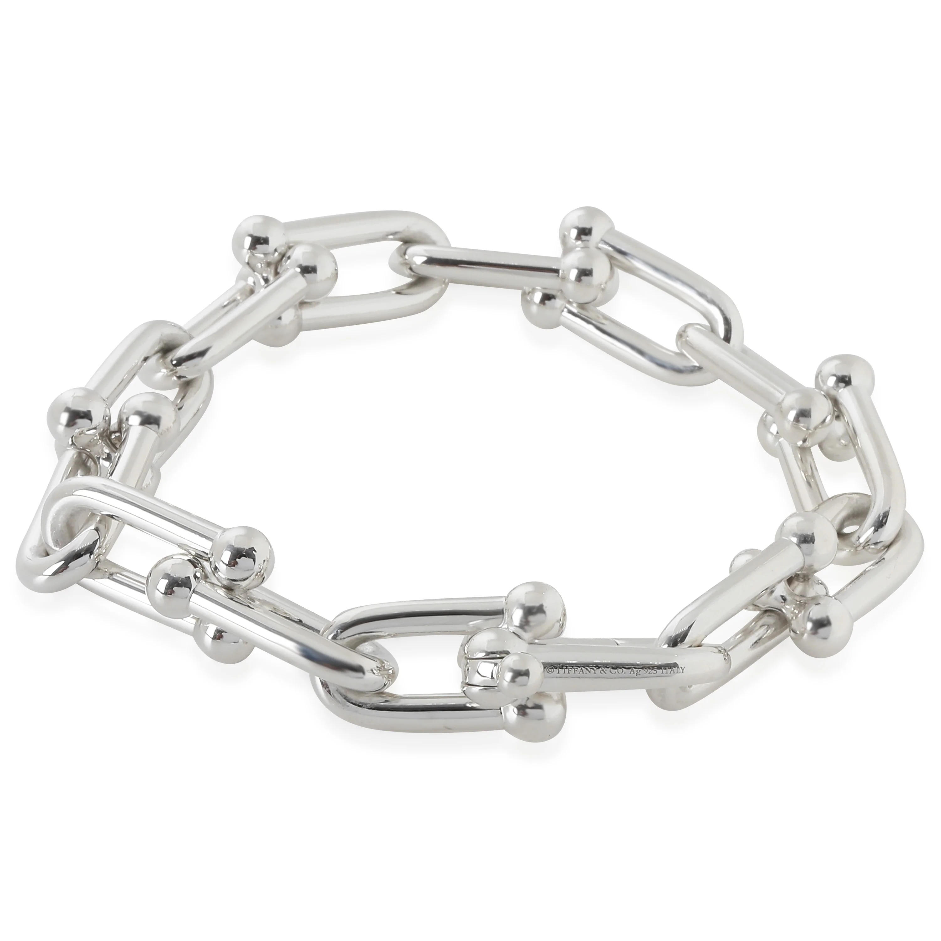 HardWear Link Bracelet in Sterling Silver, Large Model - Image 3