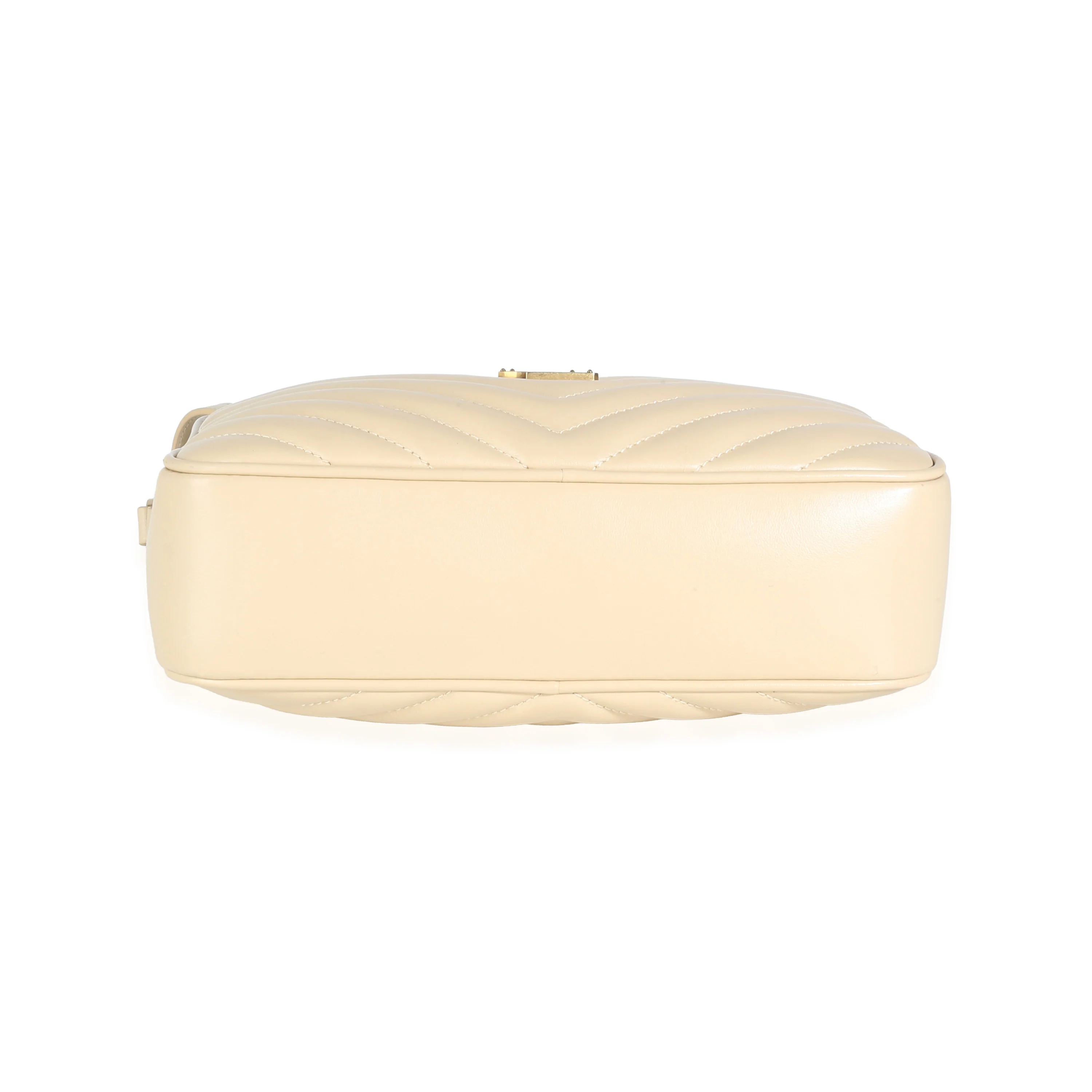 Avorio Calfskin Matelasse Lou Camera Bag - Image 5