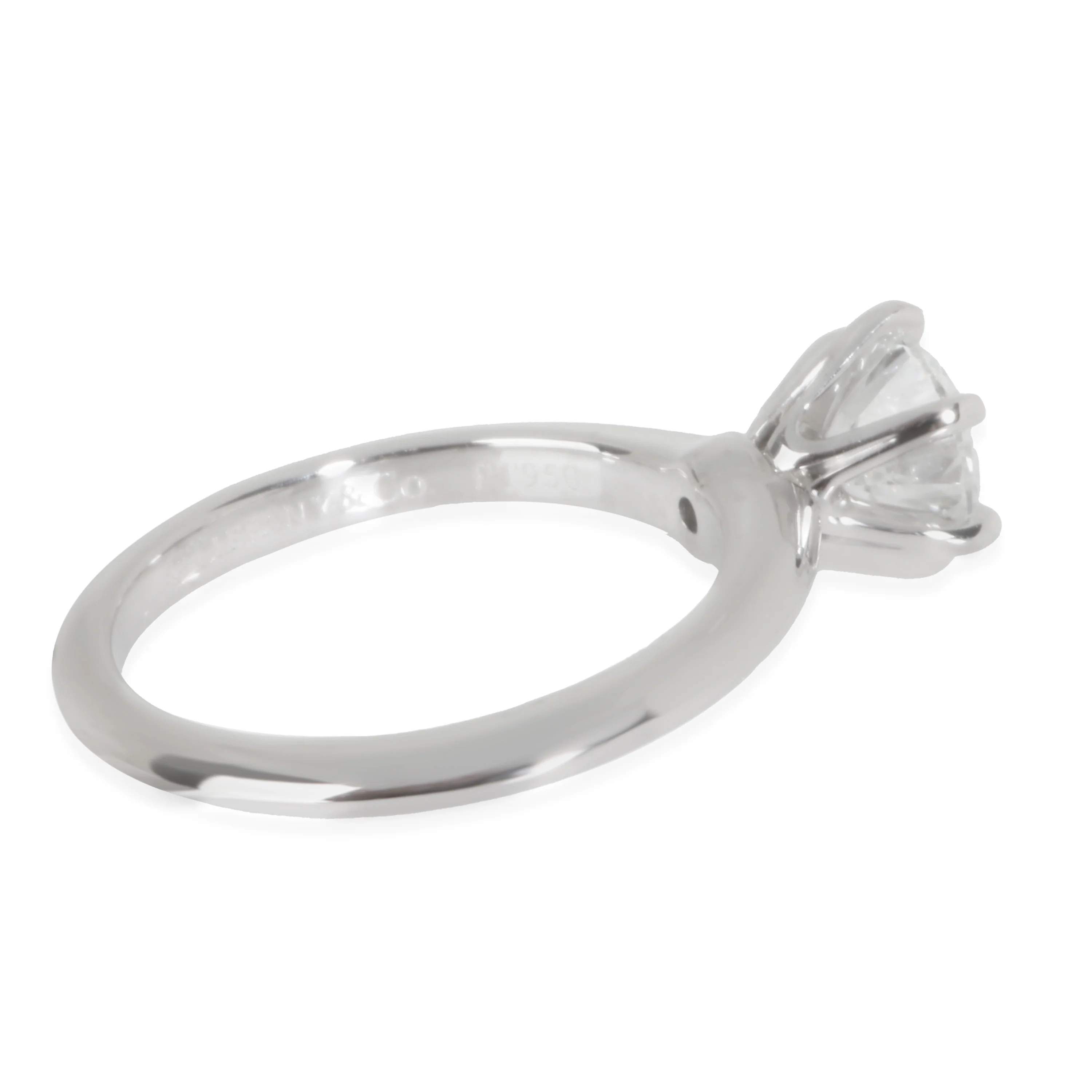Solitaire Engagement Ring in Platinum F VS2 1.00 CTW - Image 2