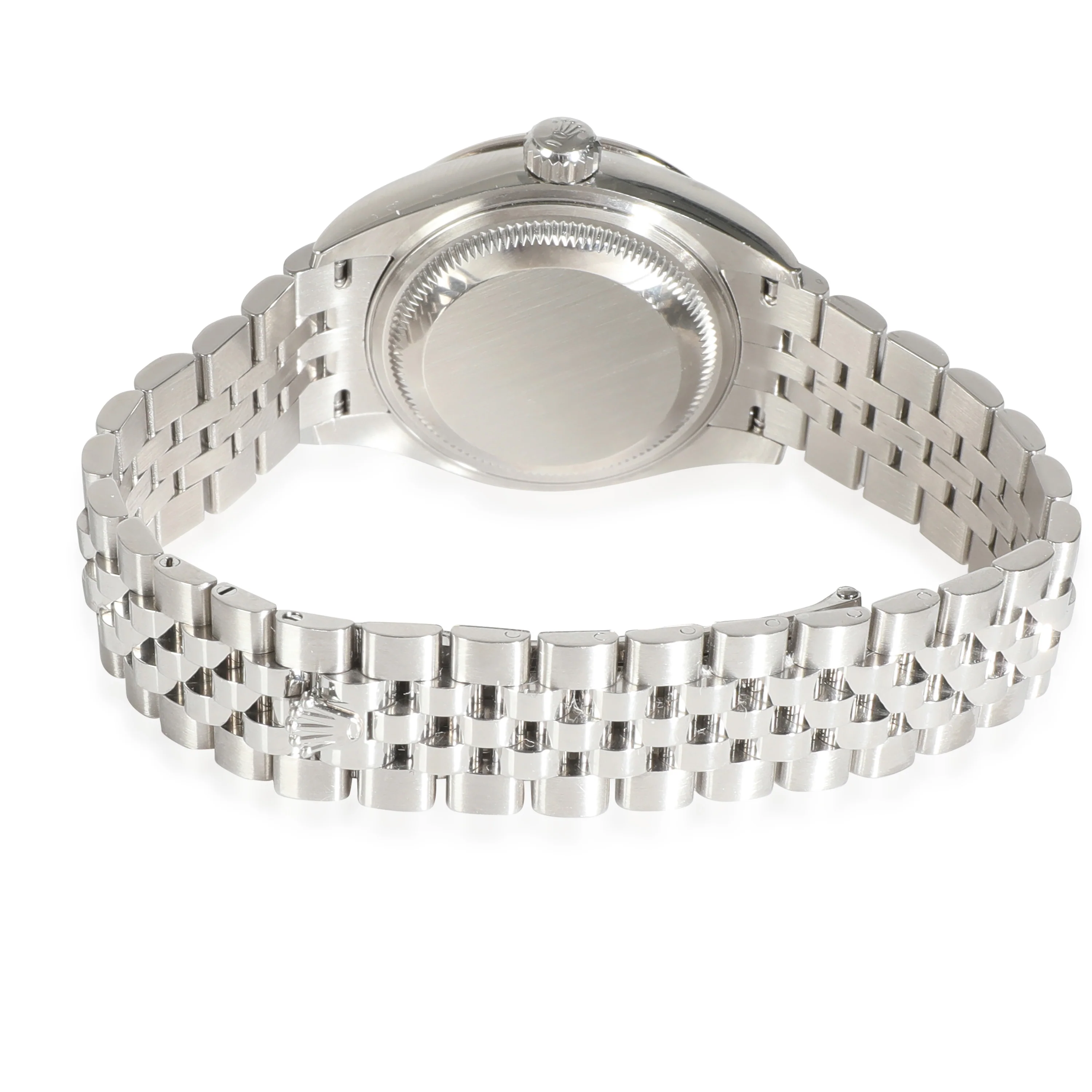 Datejust 28 279384RBR Womens Watch in 18kt Stainless Steel/White Gold - Image 4