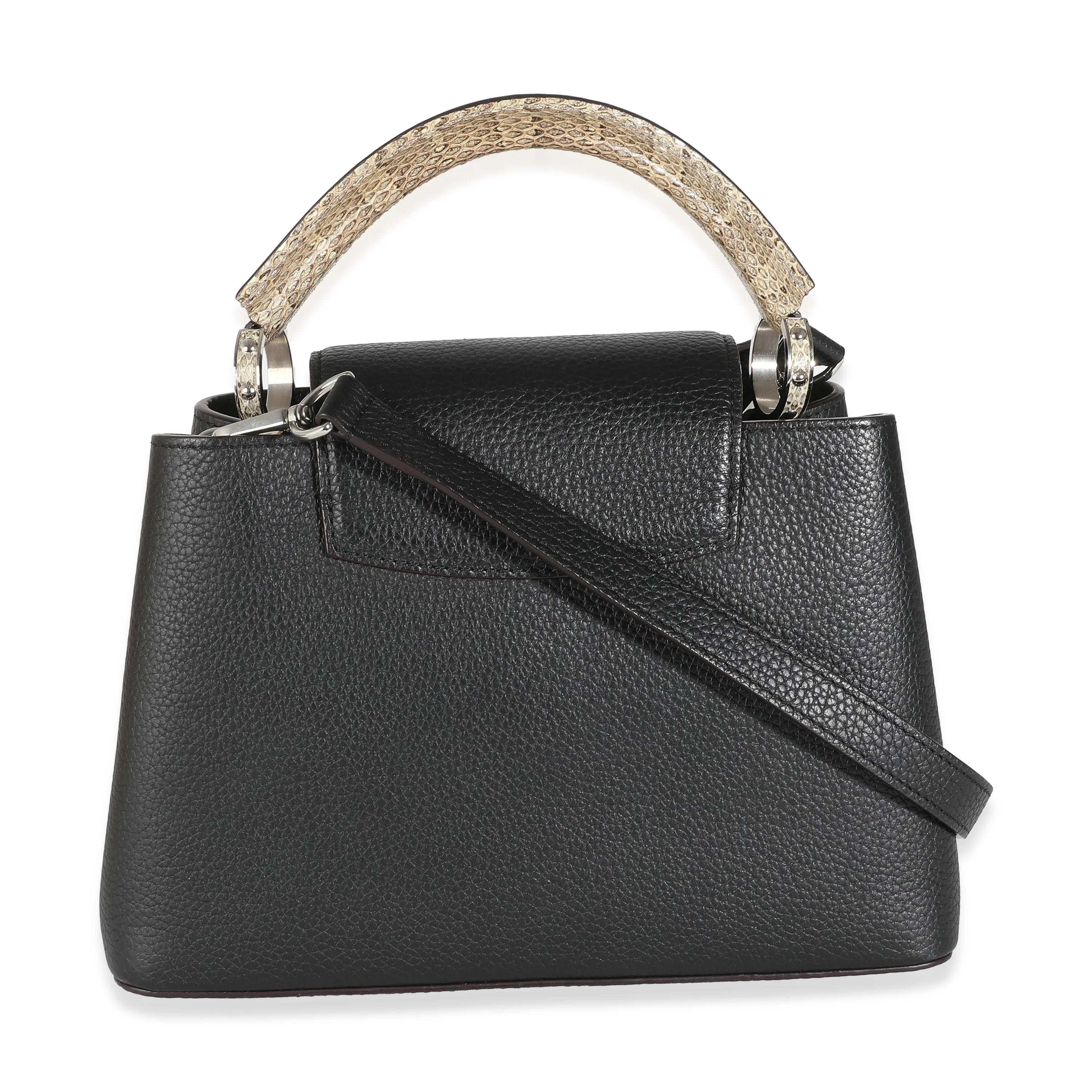 Black Taurillon Python Capucines BB - Image 4
