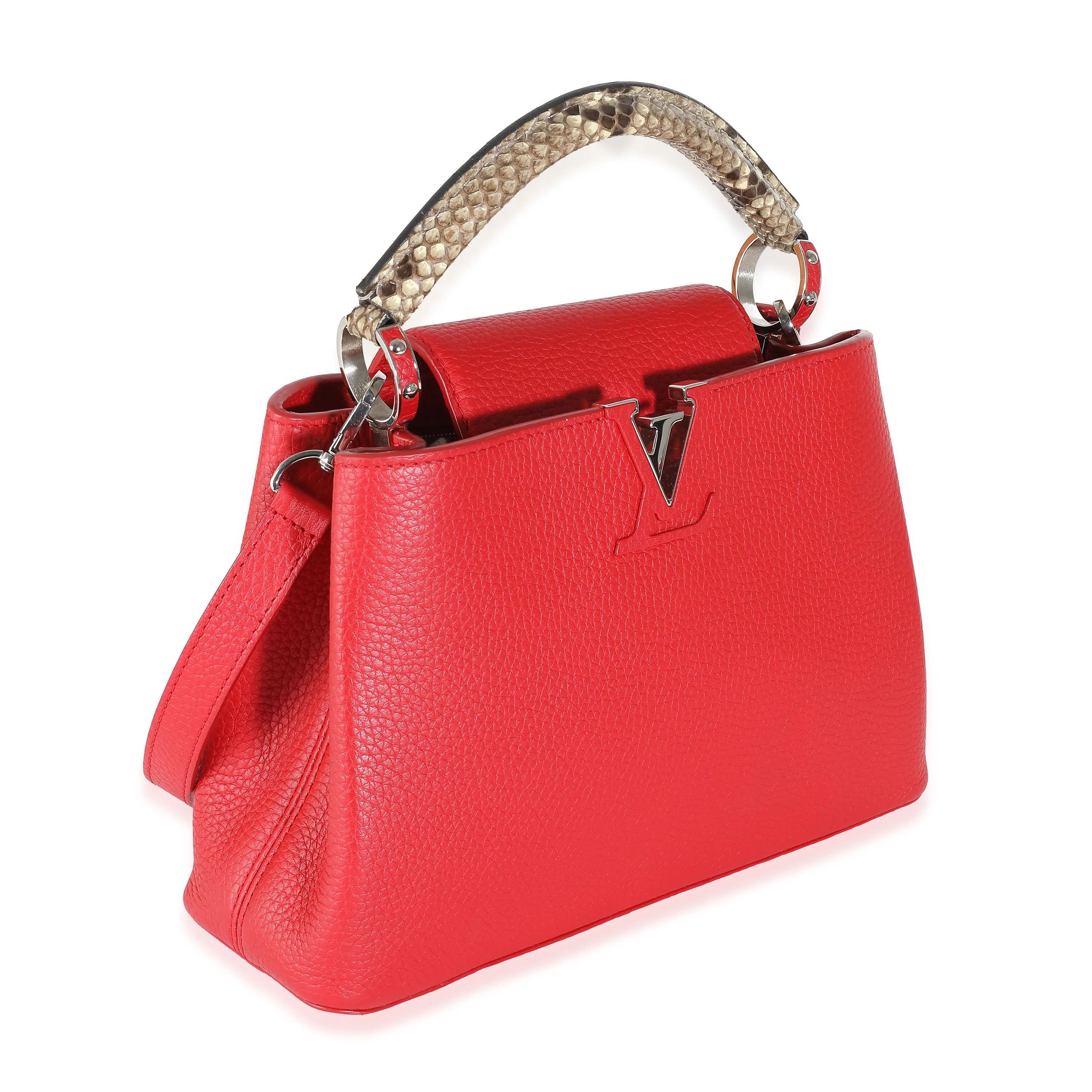 Rubis Taurillon Python Capucines BB - Image 3