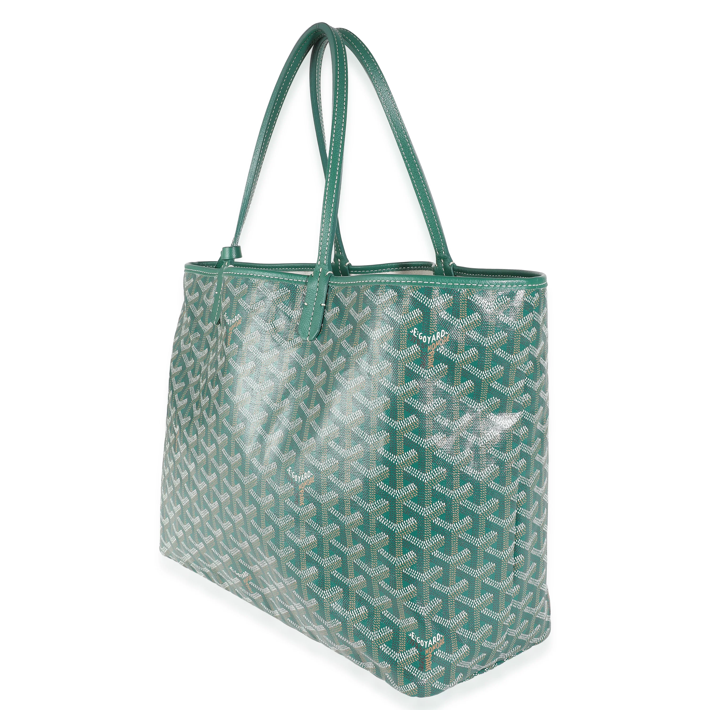 Green Goyardine Canvas Saint Louis PM - Image 2