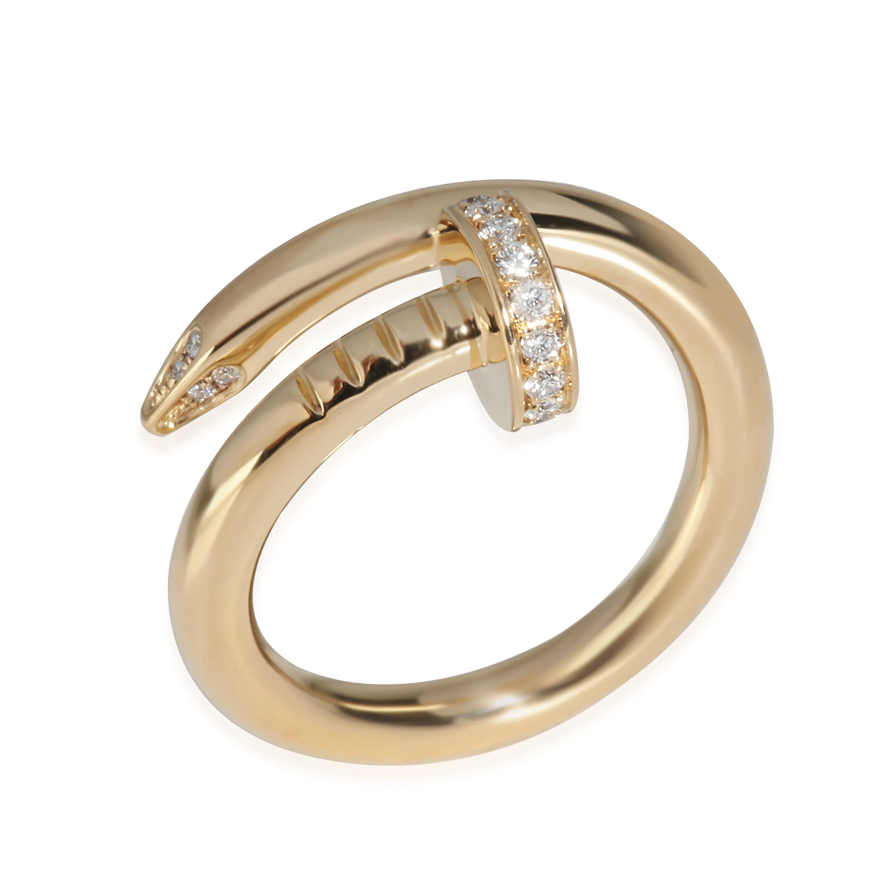 Juste Un Clou Ring, Diamonds (Yellow Gold) - Image 3