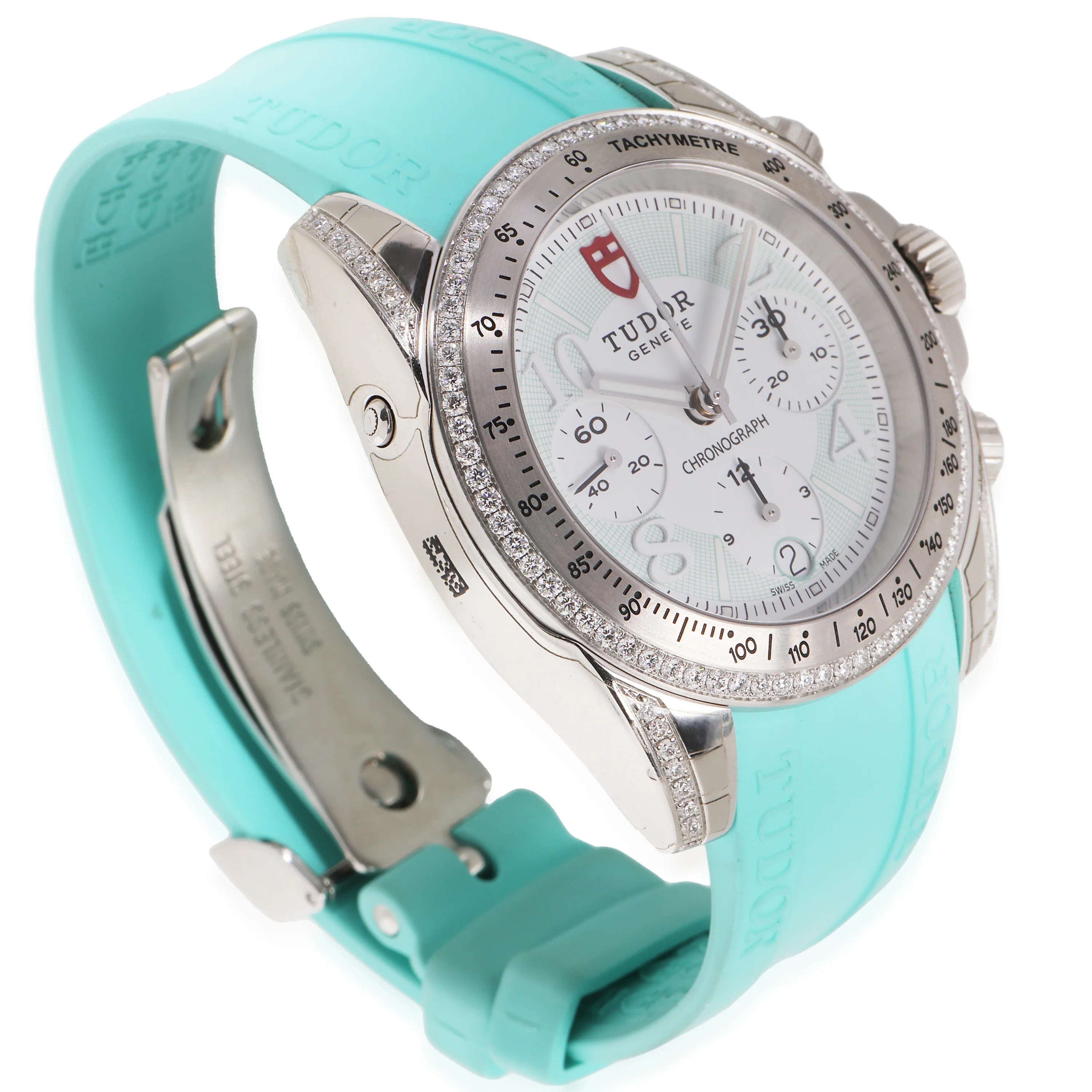 Grantour Chrono 20310 Unisex Watch in Stainless Steel 0.5 CTW - Image 2