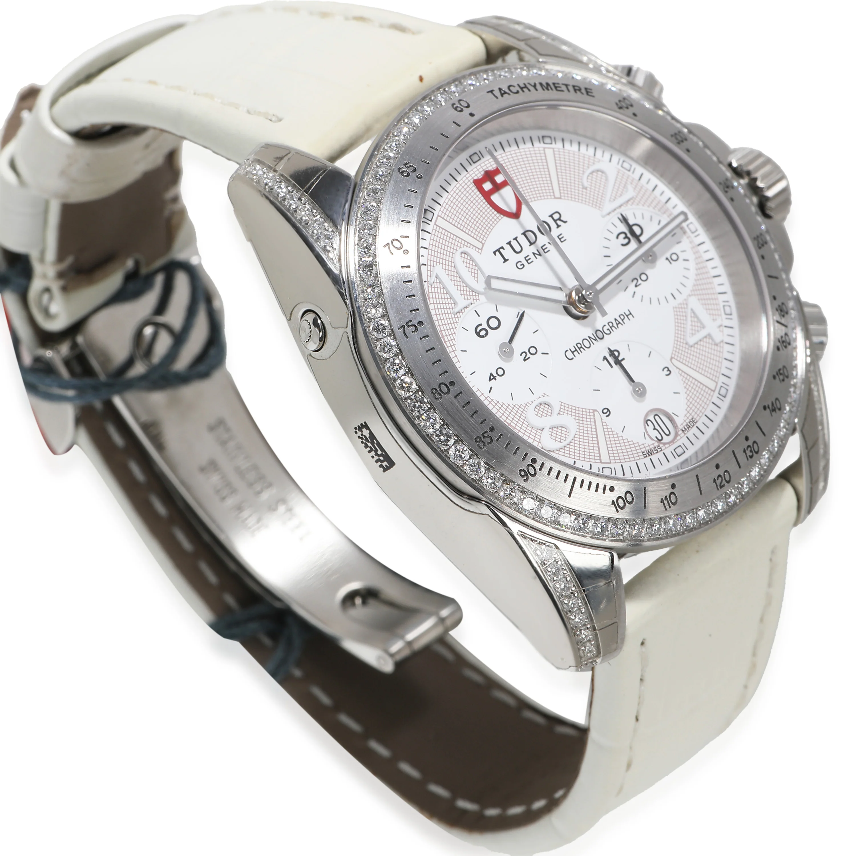 Grantour Chrono 20310 Unisex Watch in Stainless Steel 0.5 CTW - Image 2