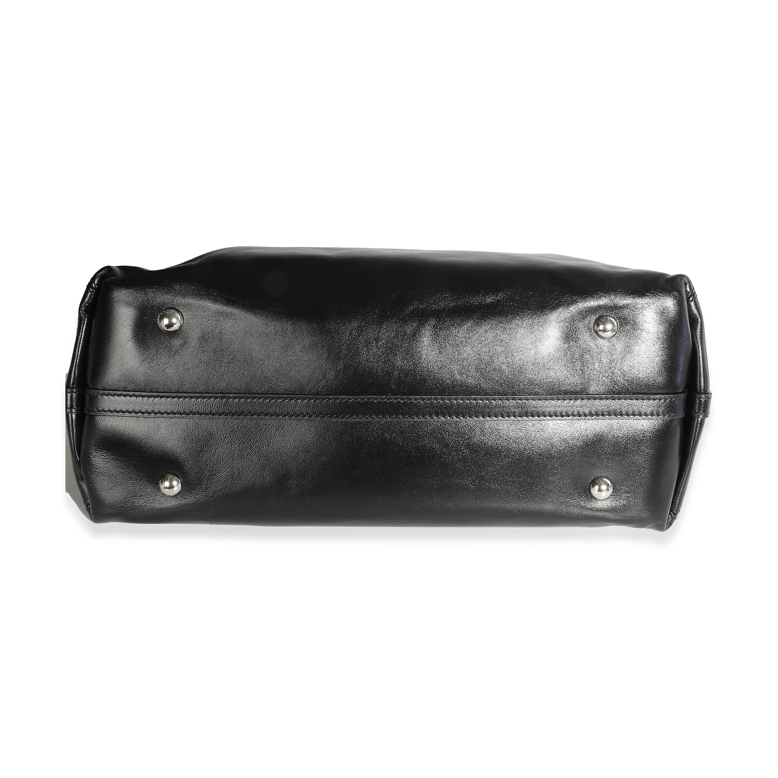 Black Lambskin Carryall MM - Image 5