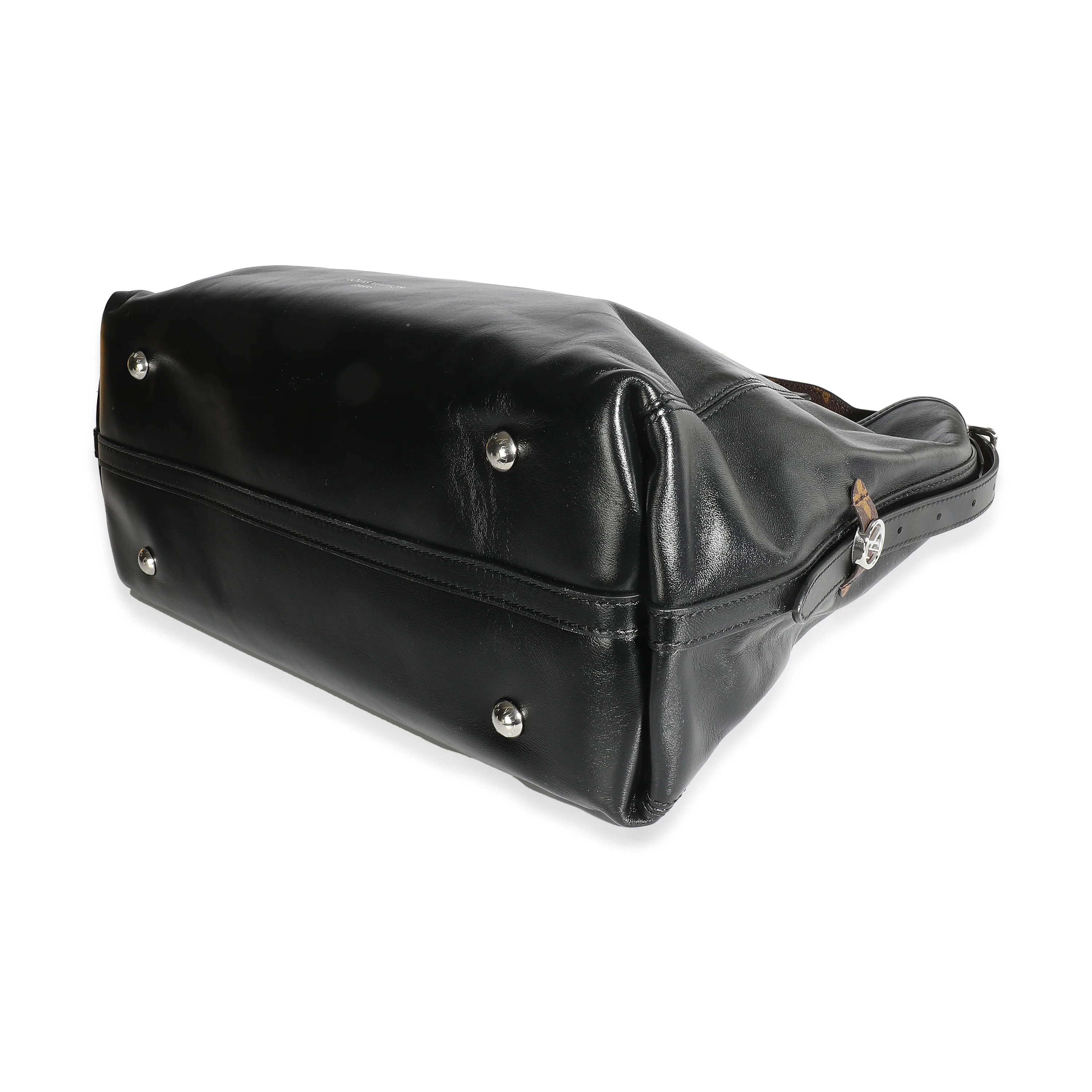 Black Lambskin Carryall MM - Image 7