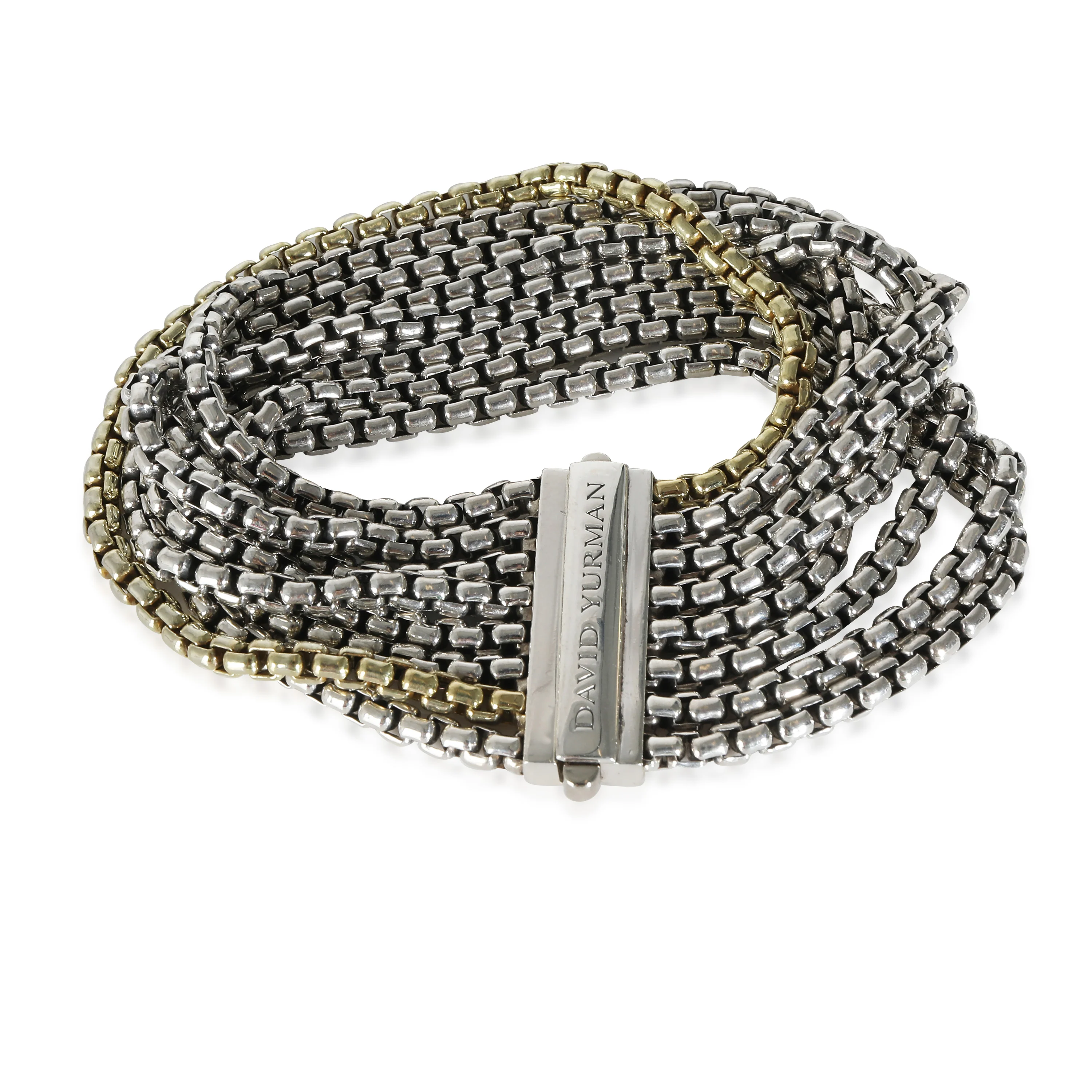 Bracelet in 18k Yellow Gold/Sterling Silver - Image 3