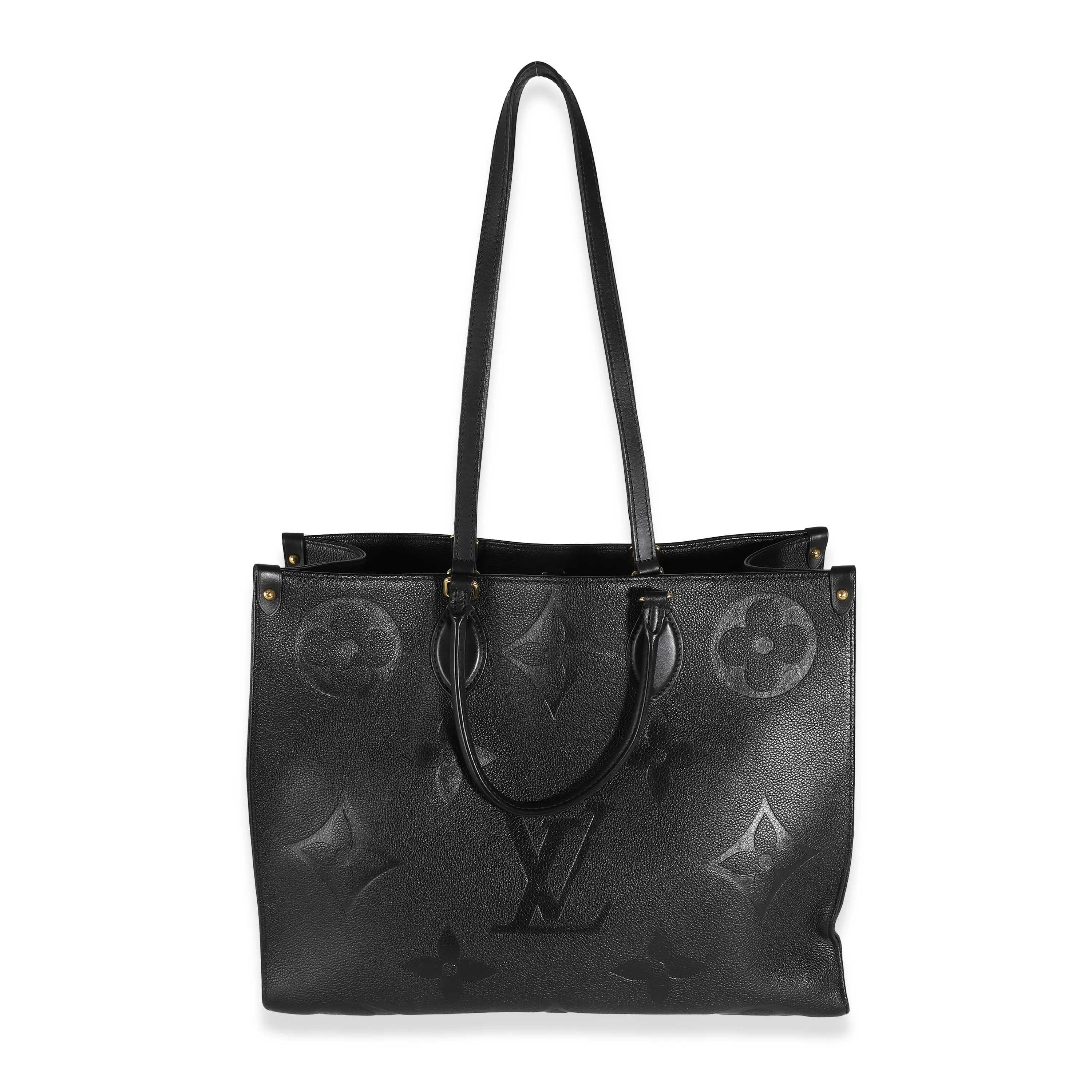 Black Monogram Empreinte Onthego GM - Image 8