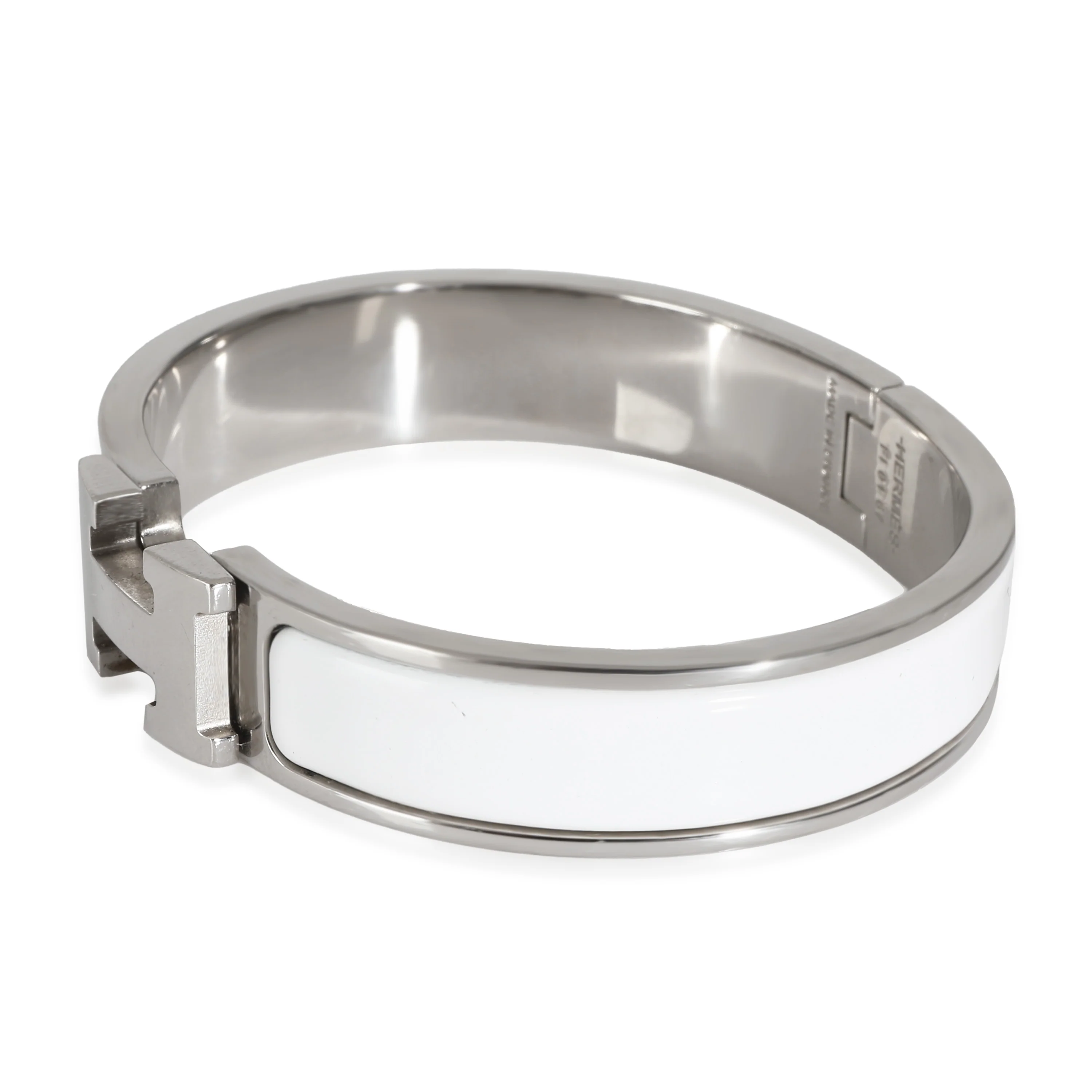 Hermes Clic H in Blanco Palladium Plated, PM - Image 2